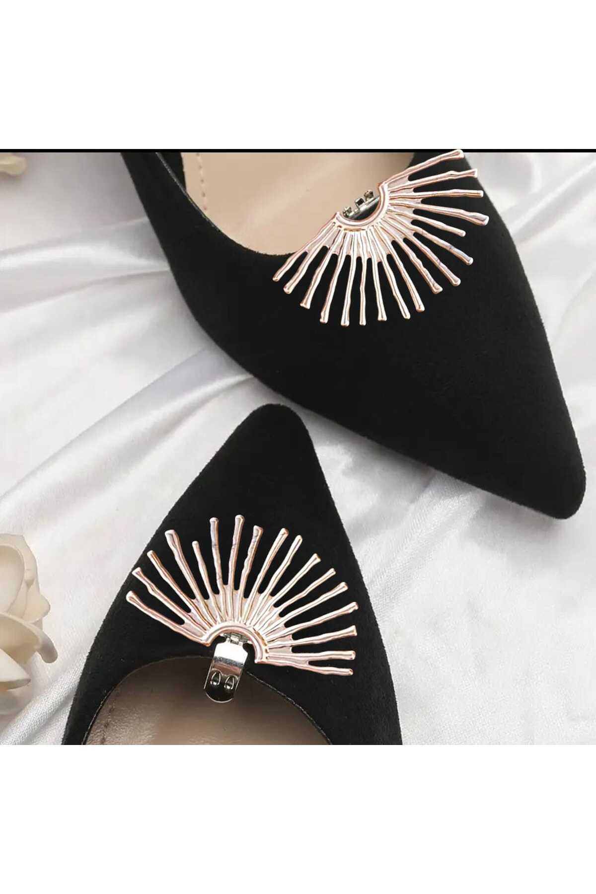 Ayakkabı Tokası -çanta Charm -broş Bir Çift Çıkarılabilir Klipsli Güneş Tasarım (bc-1174 )