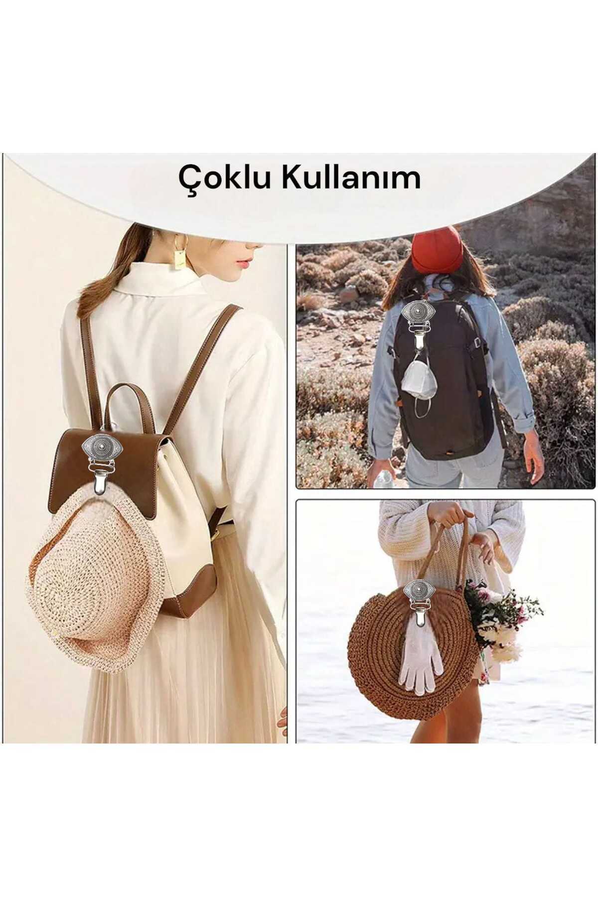 ÇANTA TOKASI ŞAPKA KLİPSİ ÇİÇEK TASARIM MDL 3 (BC-1187 )