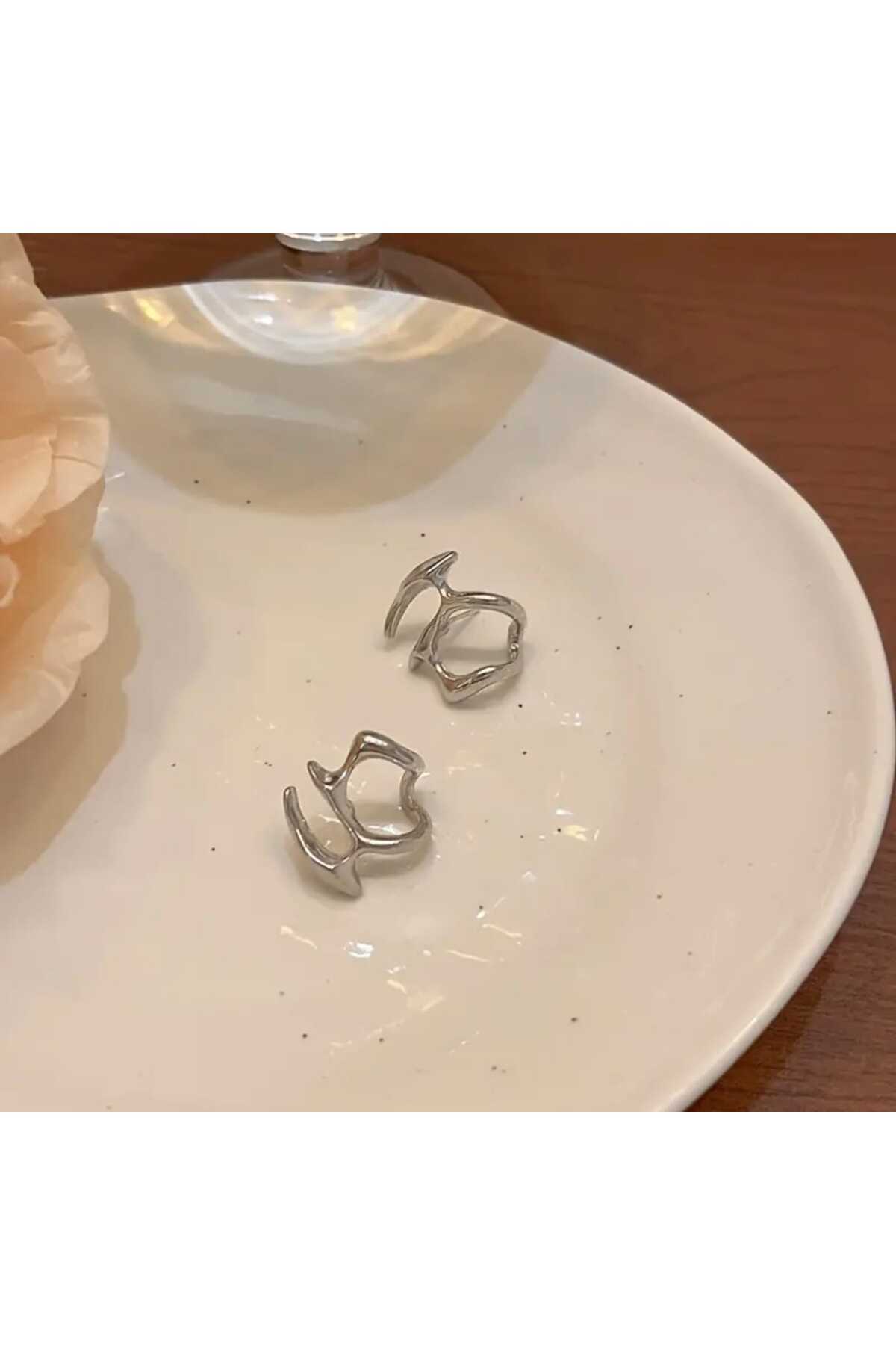 MODERN MİNİMALİST HİP HOP KULAK İÇİ KÜPE (BC-1233 )