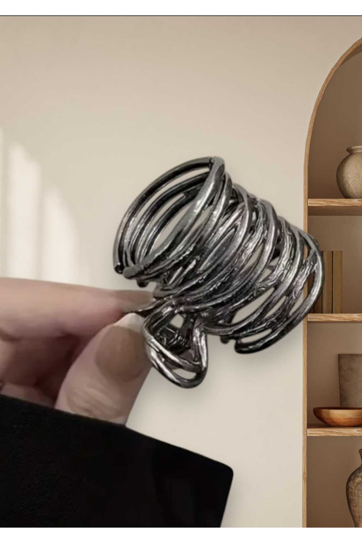 Metal At Kuyruğu Mandal Toka (BC-1009)