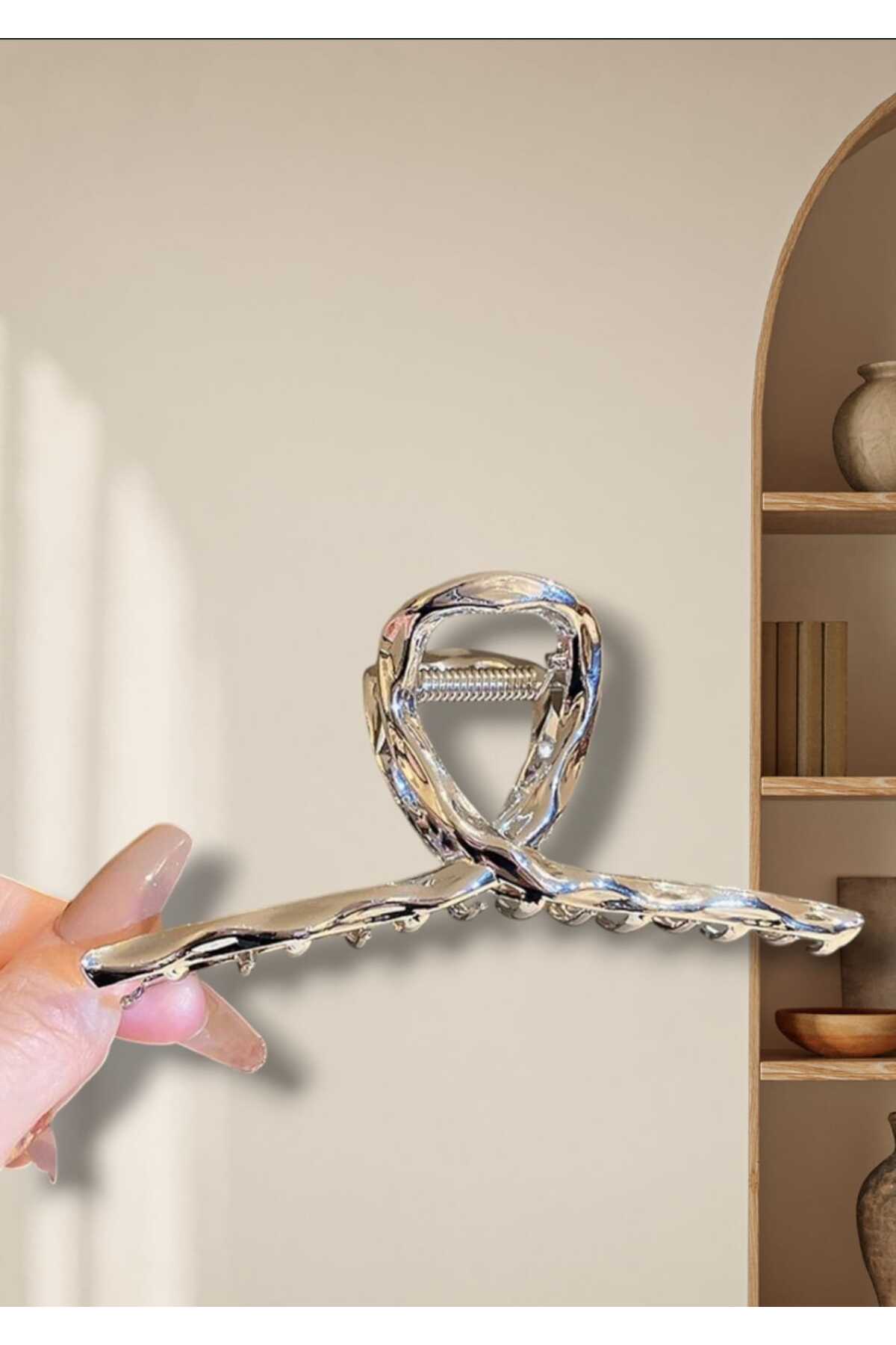 DALGALI TASARIM METAL MANDAL TOKA ( BC-1079 )