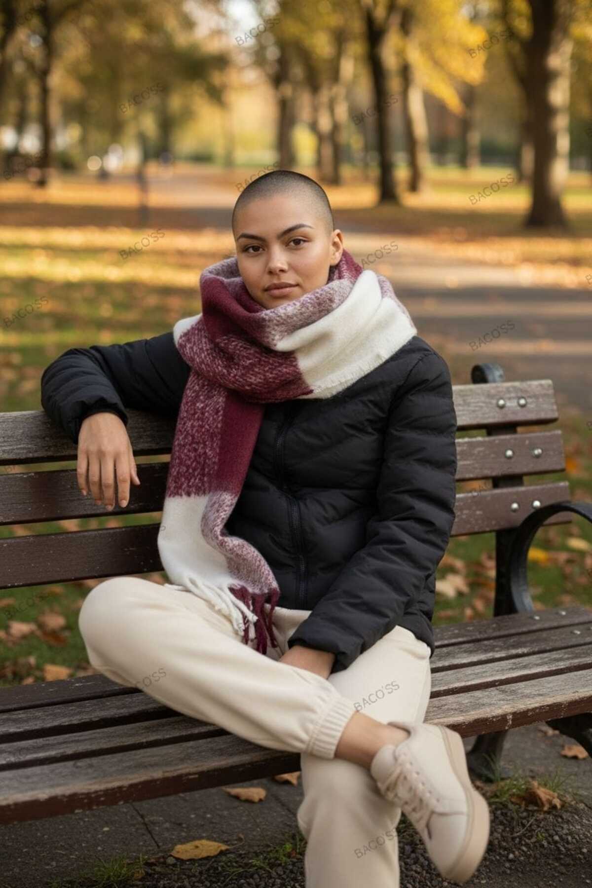 EKOSE PUFFY YUMUŞAK DOKULU ATKI ( BC-1238 )