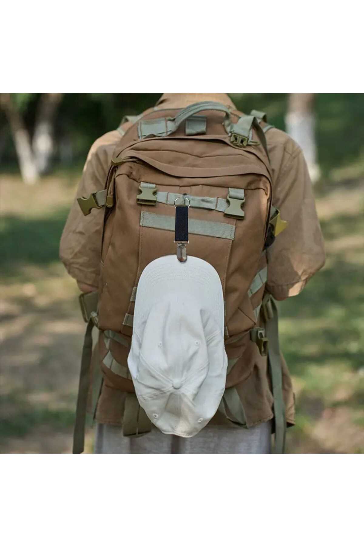 Çanta Tokası Şapka Klipsi Düz Tasarım Mdl 7 (bc-1191 )