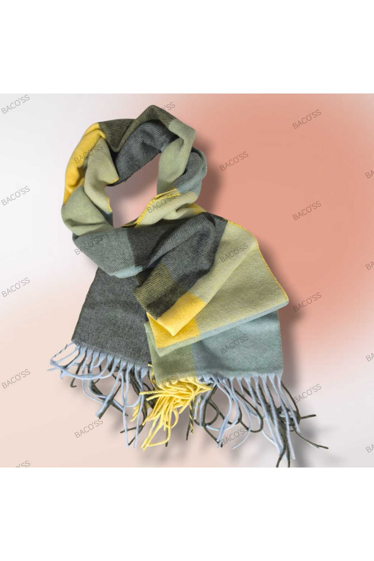 KARELİ PUFFY YUMUŞAK DOKULU ATKI ( BC-1237 )