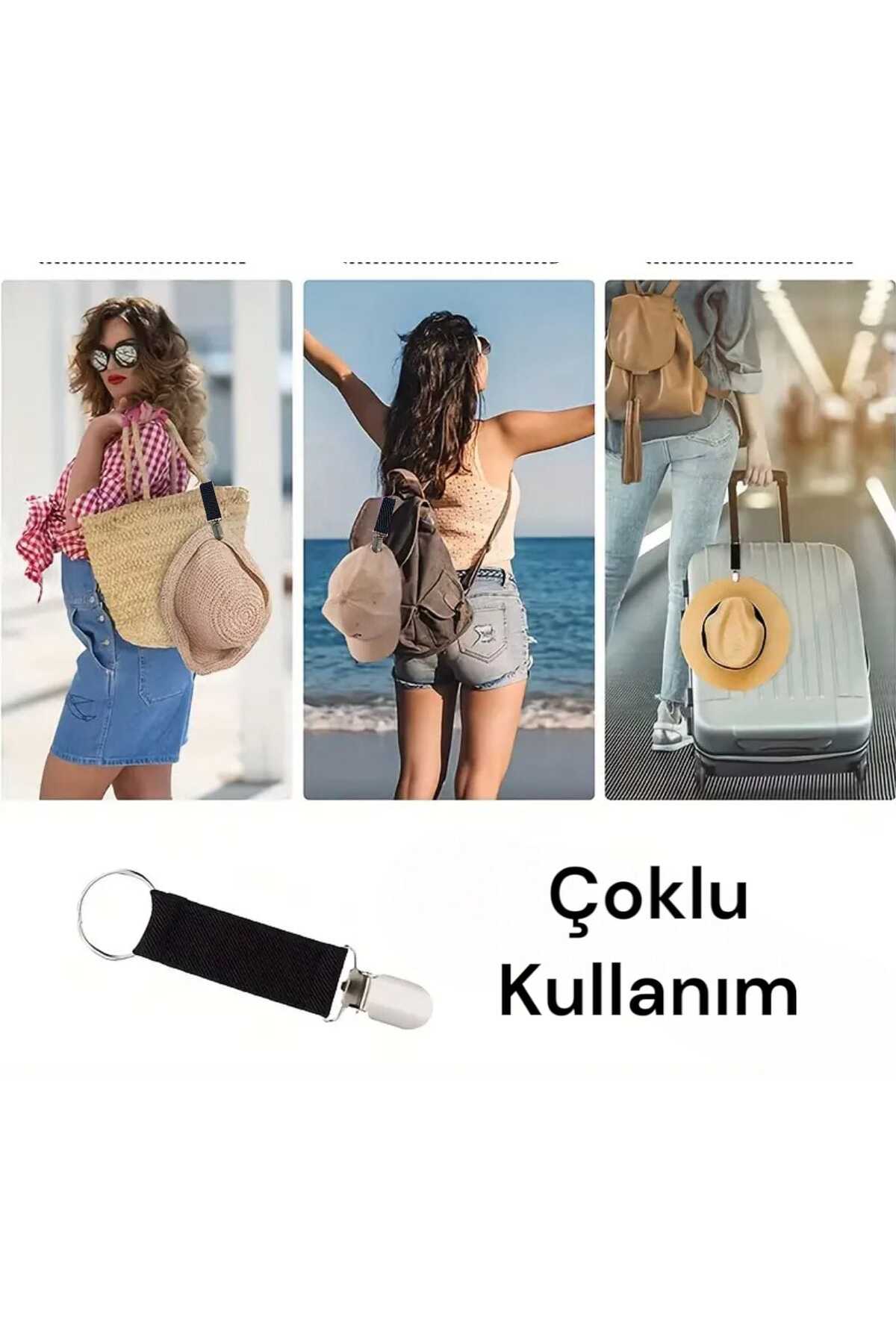 Çanta Tokası Şapka Klipsi Düz Tasarım Mdl 7 (bc-1191 )