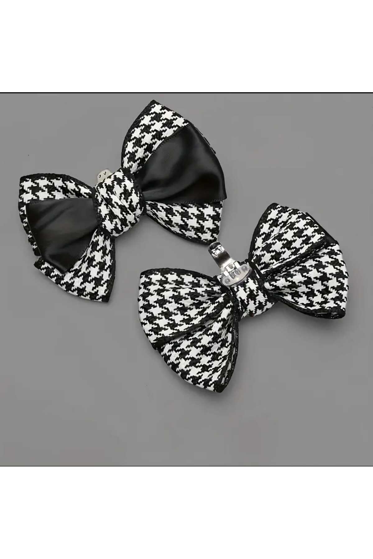 1çift Ayakkabı Tokası -çanta Charms - Çıkarılabilir Klipsli Fiyonk Aplik (bc-1163 )