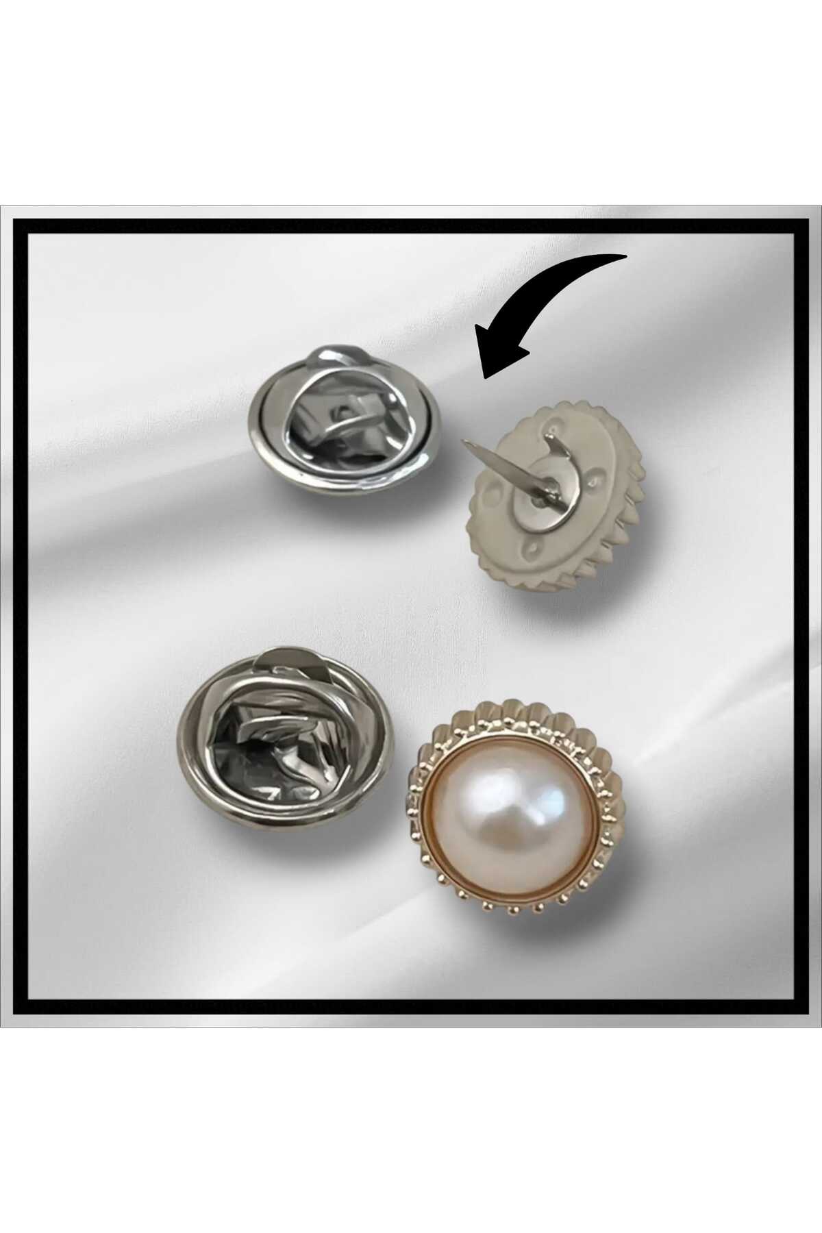 İNCİLİ -TAŞLI ÇIT ÇIT DÜĞME AKSESUAR TOKA (BC-1202)