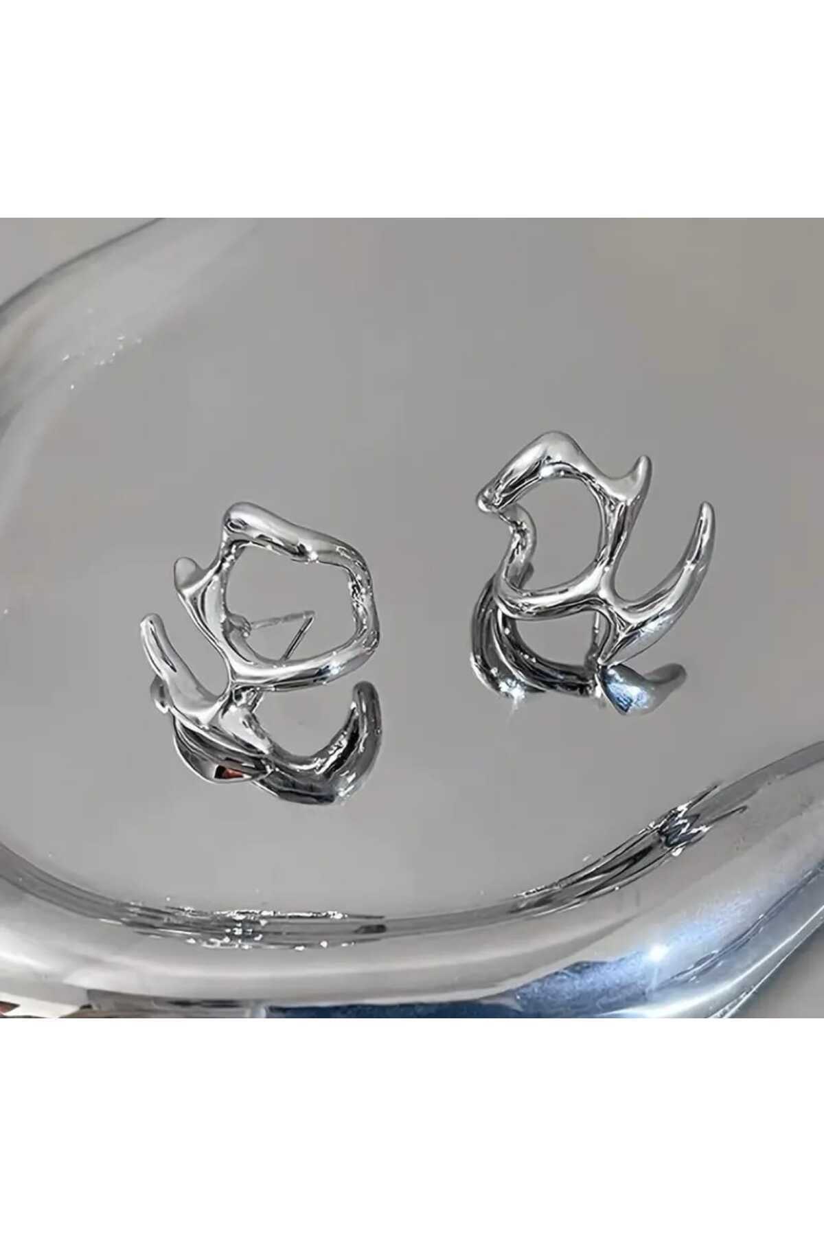 MODERN MİNİMALİST HİP HOP KULAK İÇİ KÜPE (BC-1233 )