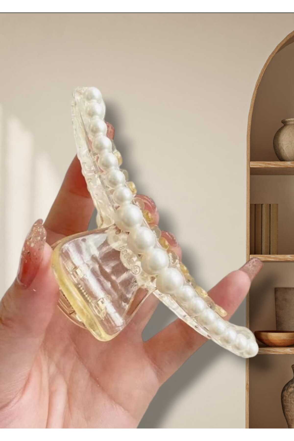 SIRALI İNCİLİ MANDAL TOKA ( BC-1087 )