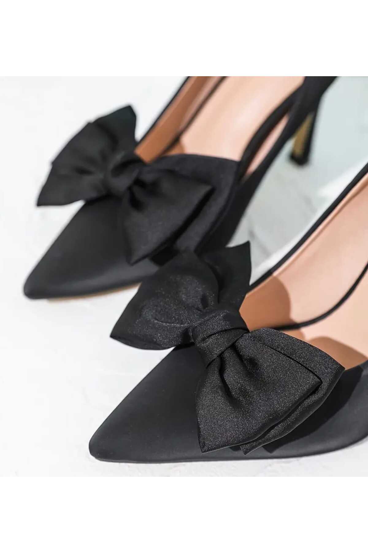 Bir çift Ayakkabı Tokası -çanta Charms - Çıkarılabilir Klipsli Fiyonk Aplik (BC-1198 )