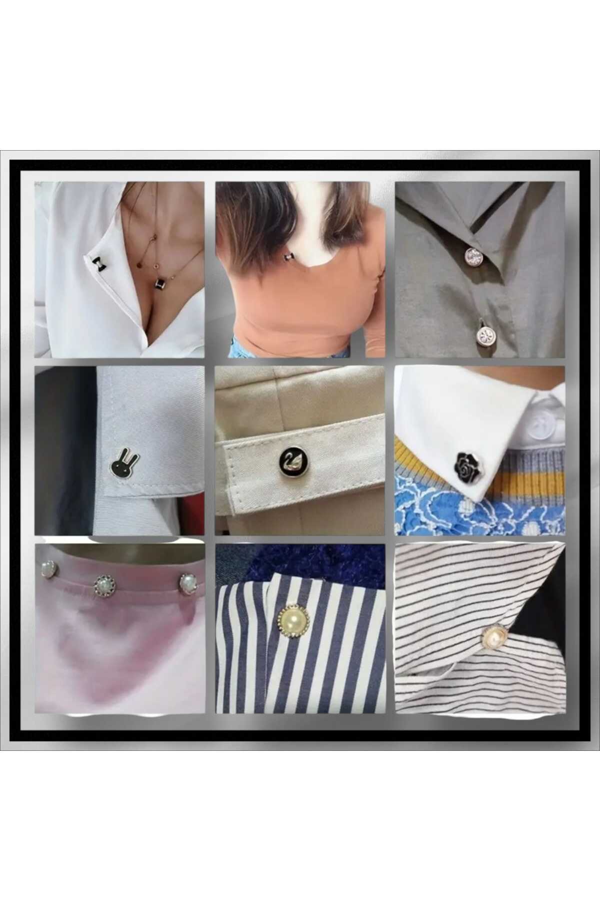 İNCİLİ -TAŞLI ÇIT ÇIT DÜĞME AKSESUAR TOKA (BC-1206)