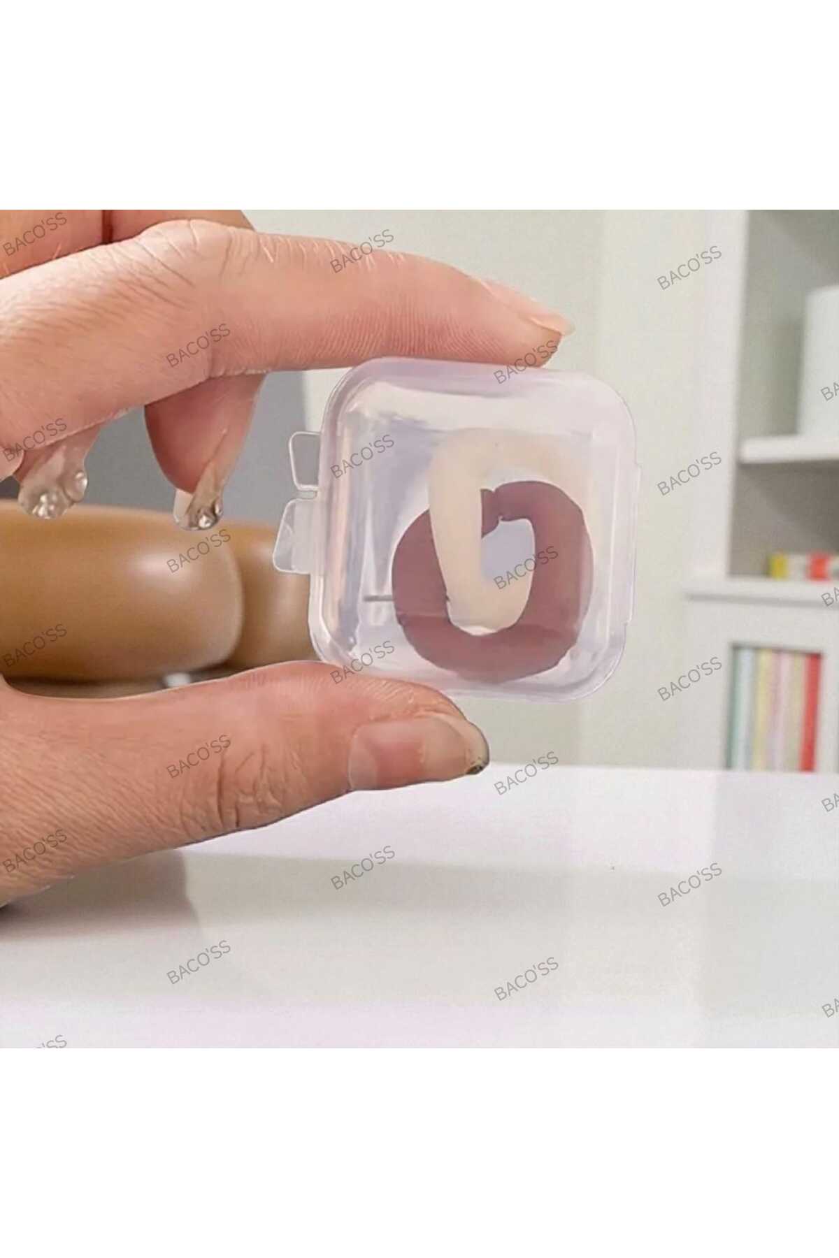 ŞEFFAF TAKI-KÜPE-TOKA VE AKSESUAR KUTUSU 10 'LU 3,5X3,5 (BC-1242 )