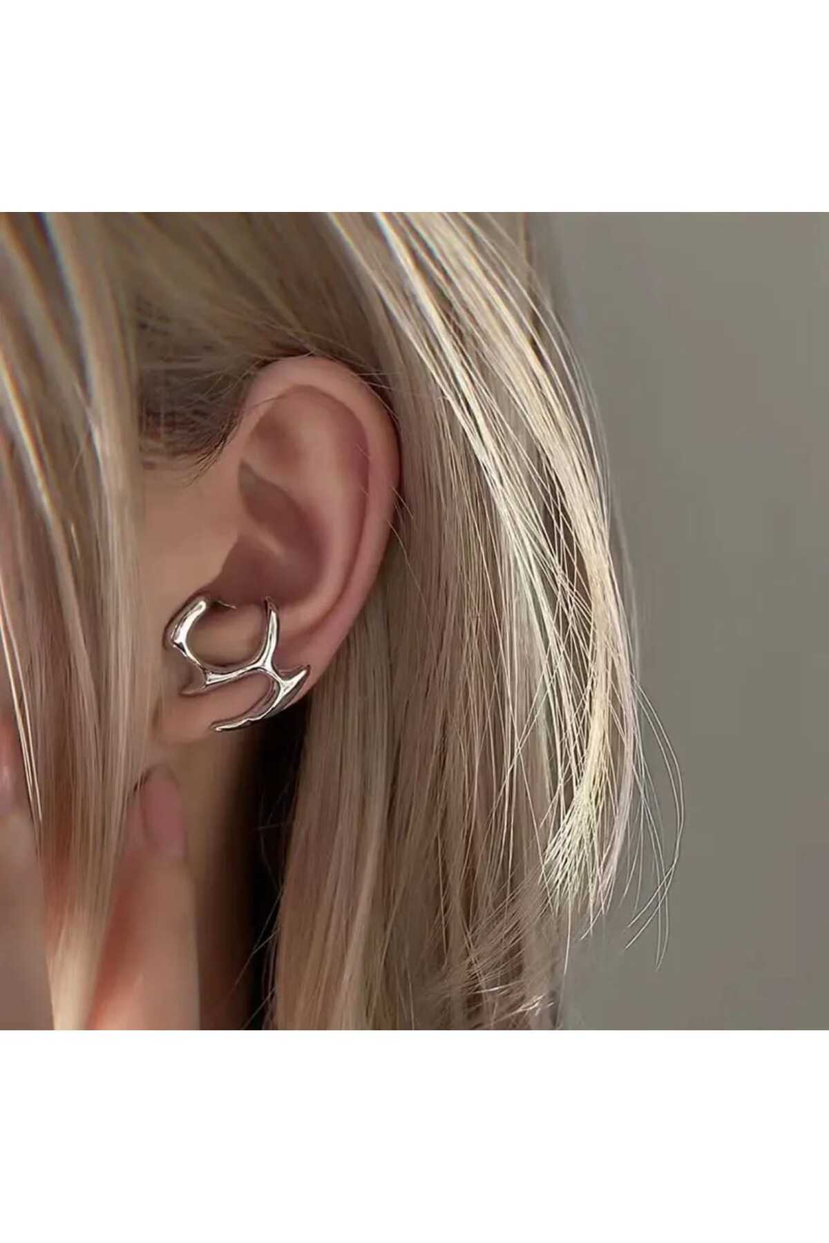 MODERN MİNİMALİST HİP HOP KULAK İÇİ KÜPE (BC-1233 )