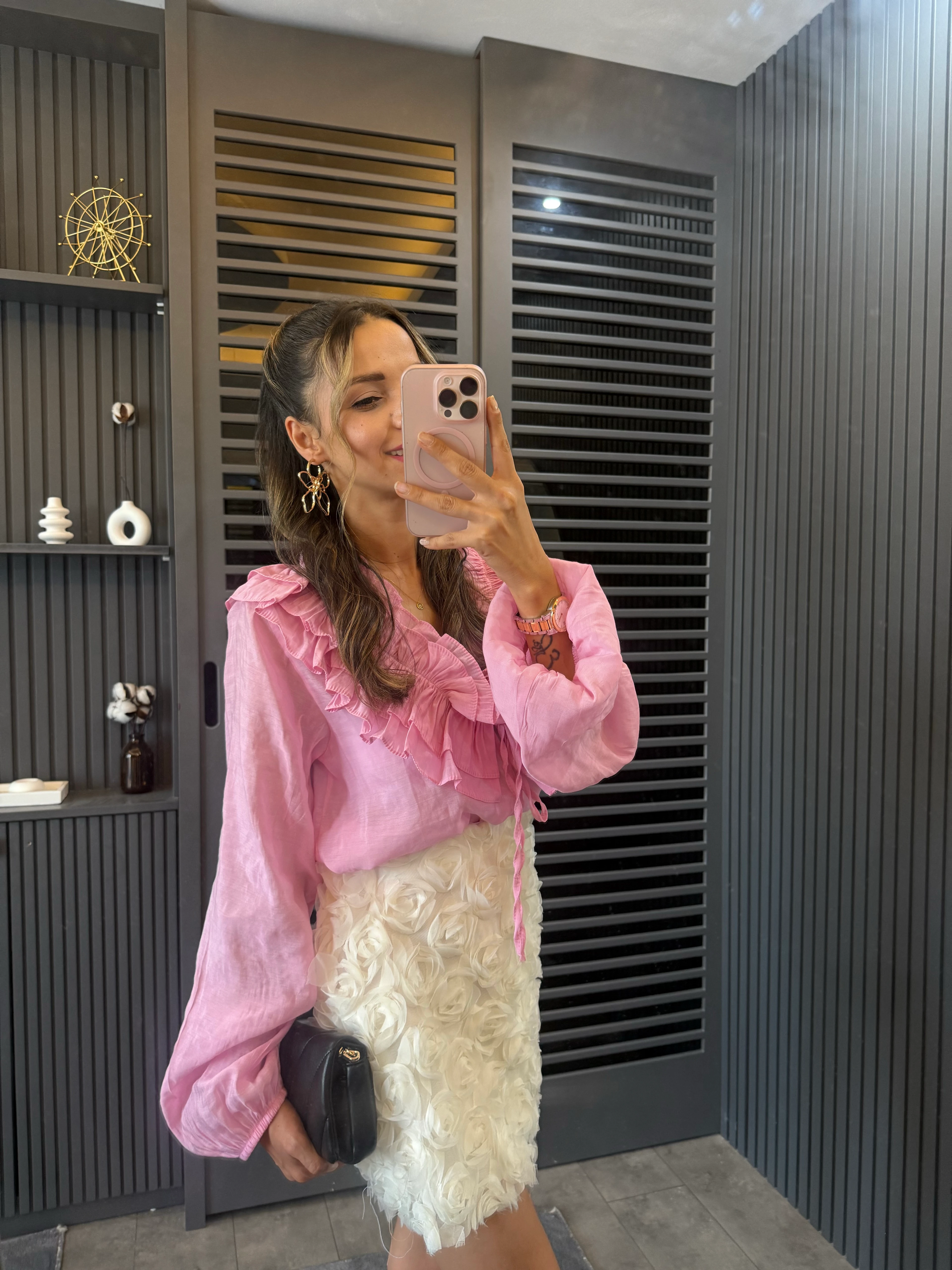 Pinterest Ekru Bel Kemerli Etek