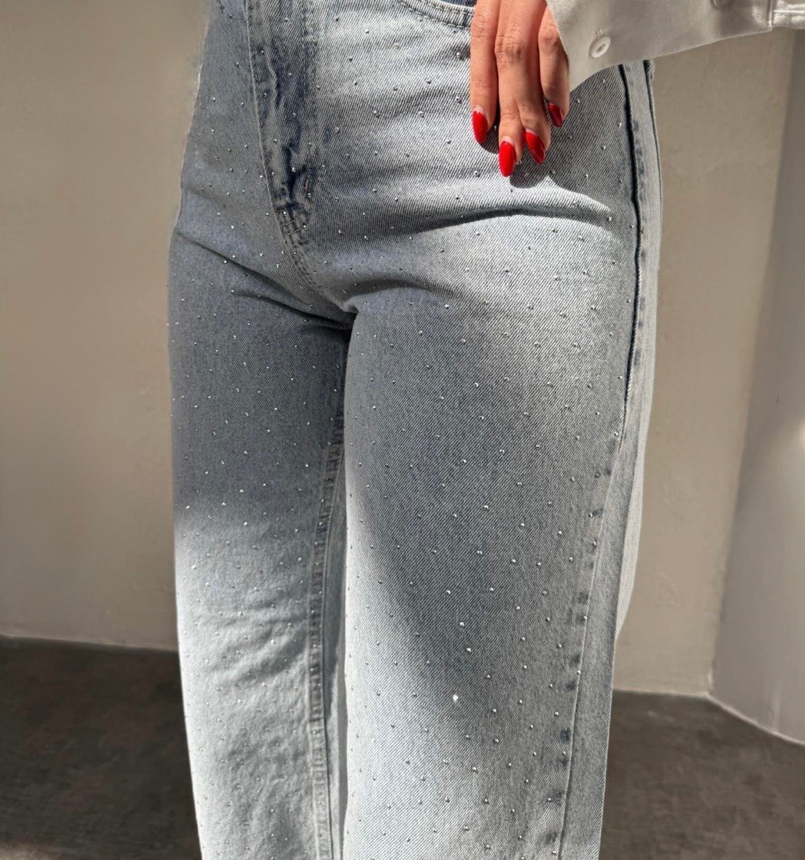 Taşlı Jean