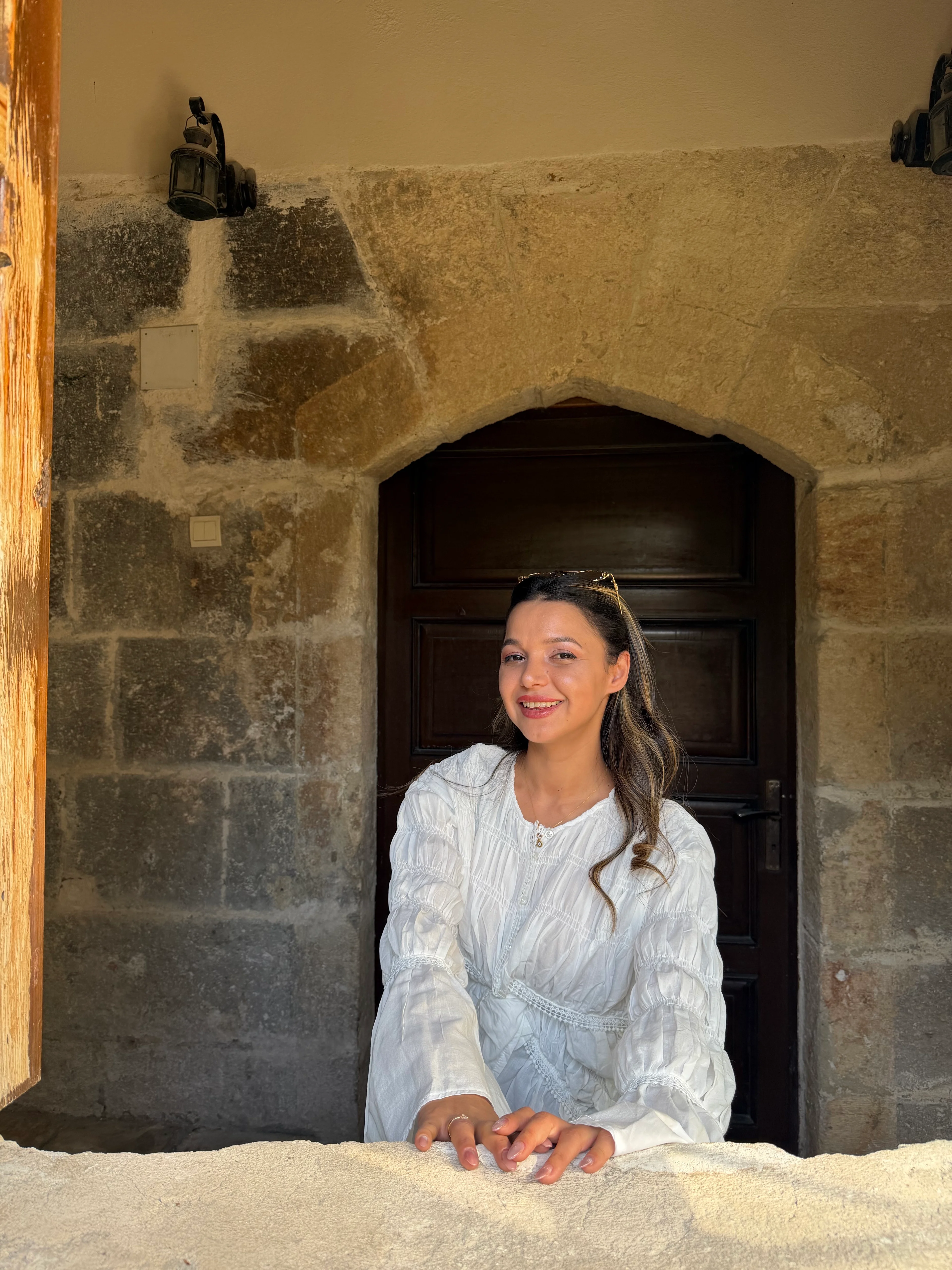 Nervürlü Düğmeli Gömlek 