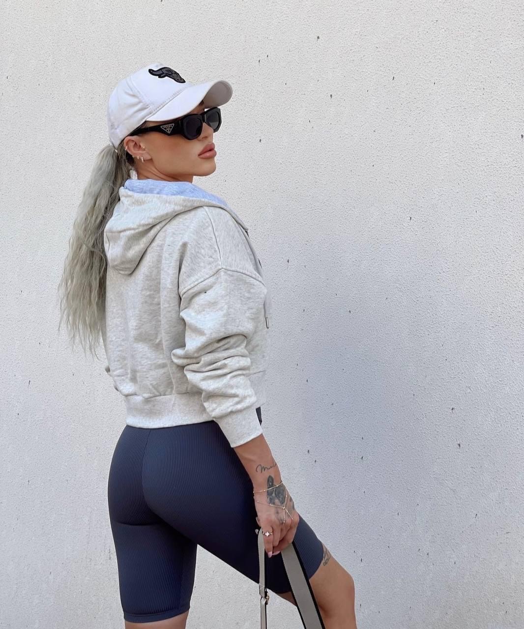 ZR Fermuarlı Sweatshrt
