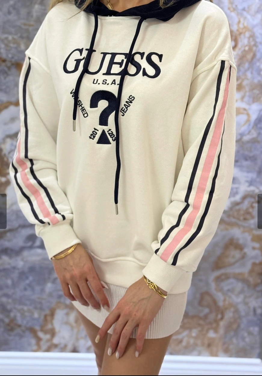 Guess Kapüşonlu Sweat