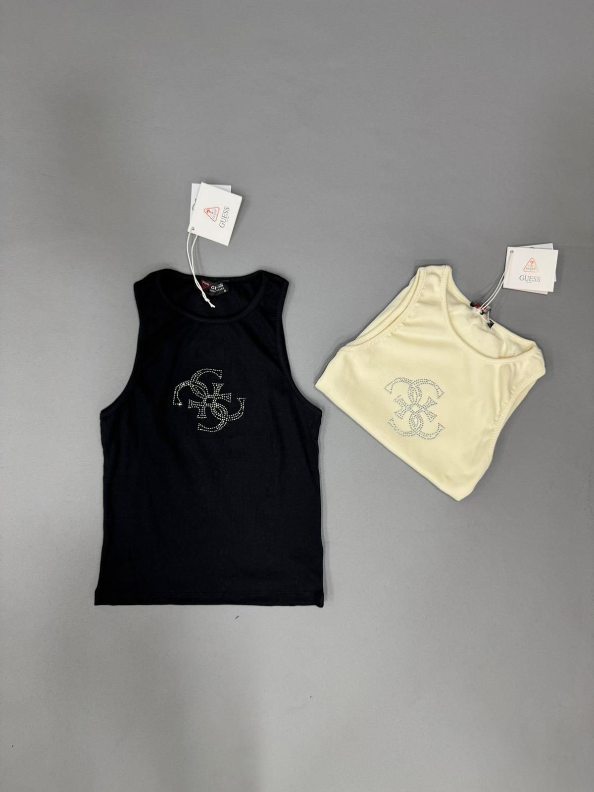 GUESS Etiketli Taşlı Atlet