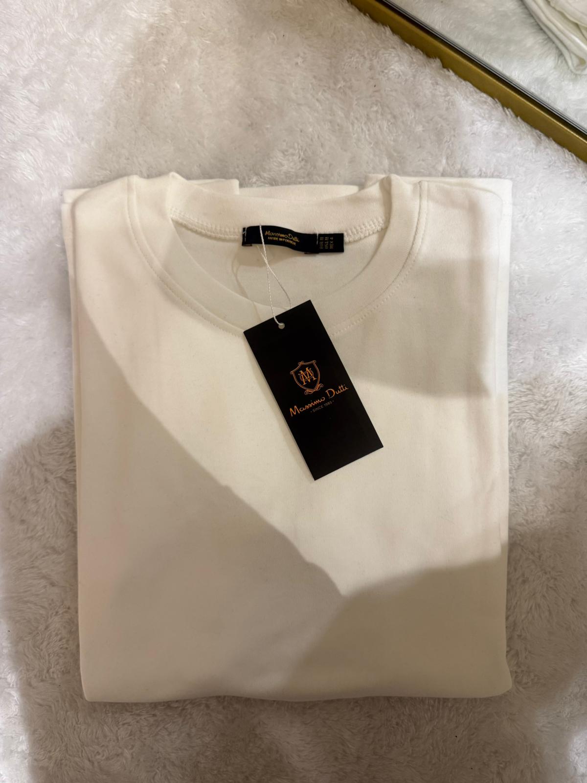 Massimo Tshört Beyaz