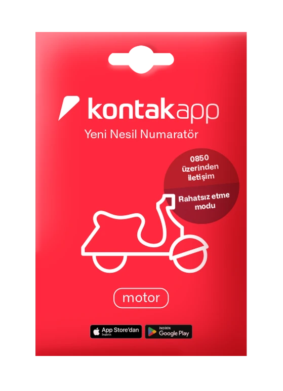Kontak Motorsiklet Etiketi