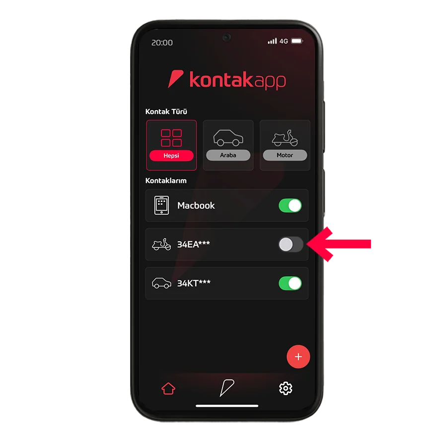 Rahatsız Etme modu simgesi