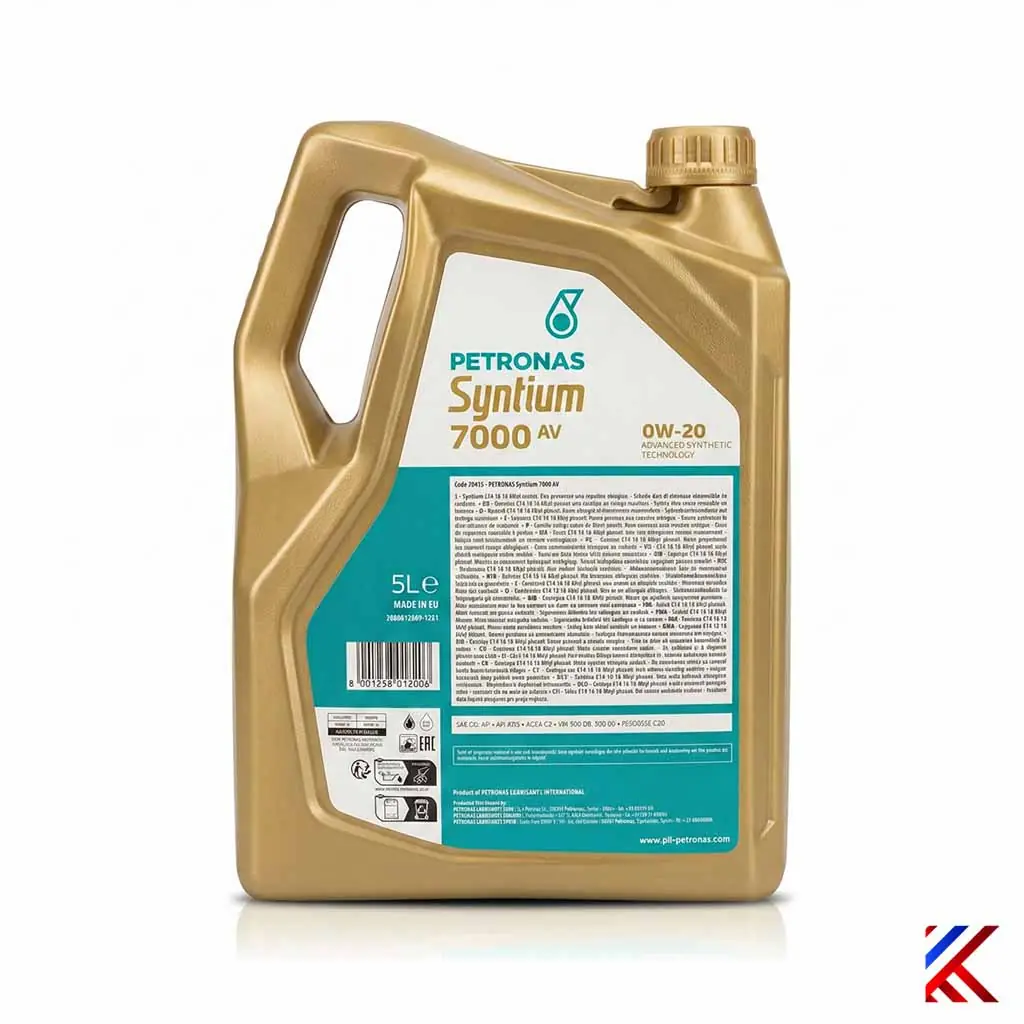 Petronas Syntium 7000 AV 0W-20 VW 508.00/509.00 5L | Kocausta