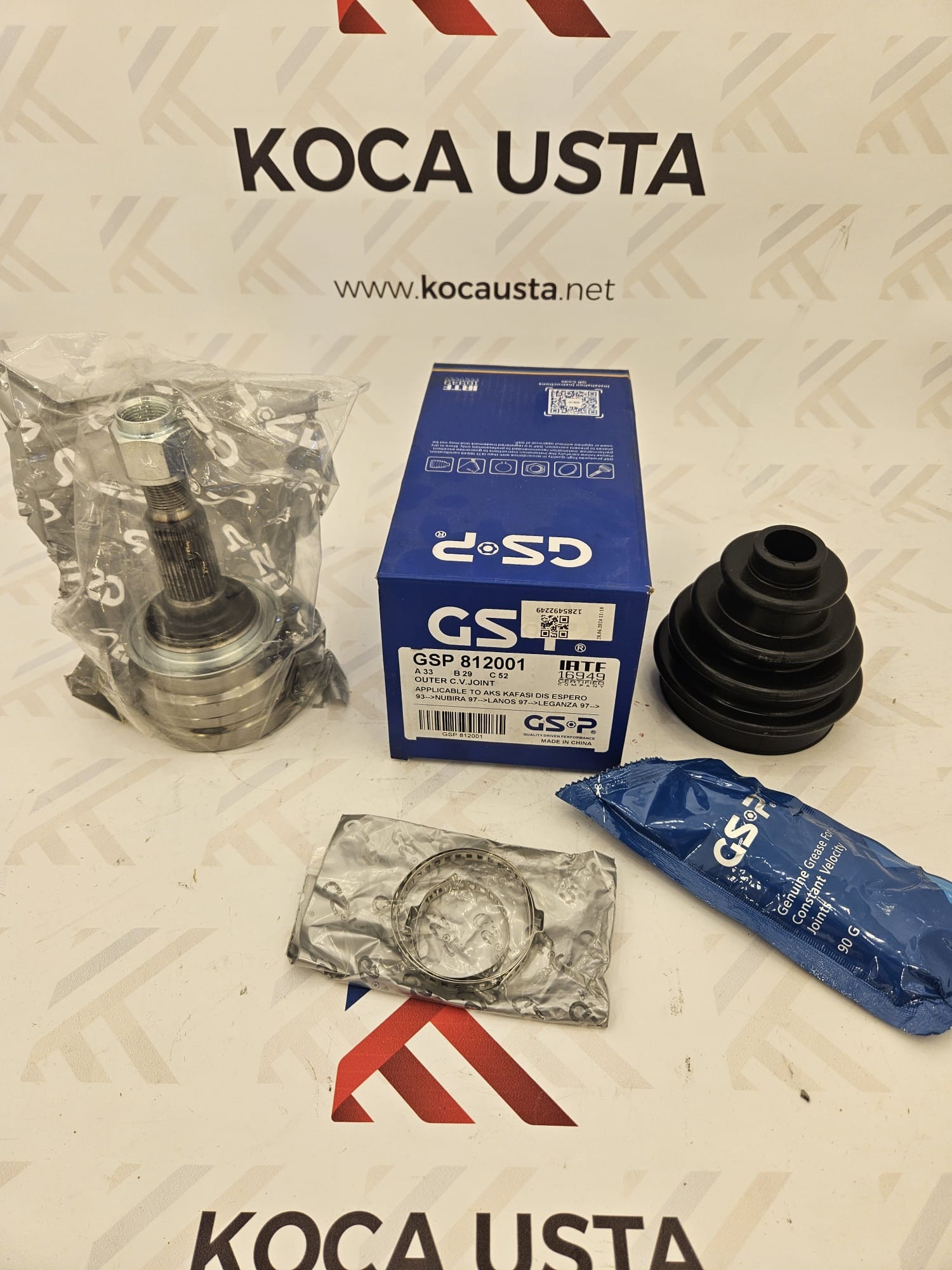 Aks Kafası Dış ABS'siz Nubira J100-J150/ Lanos 1.6 16V / Espero - Nexia 1,5 16v MT
