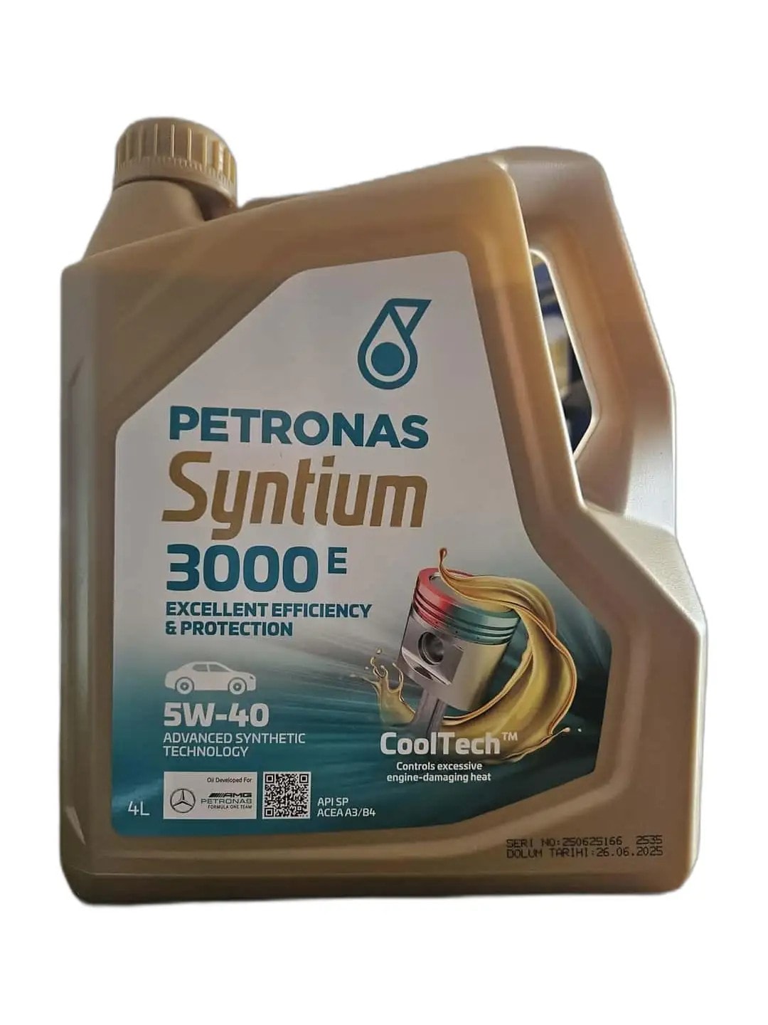 Syntium 3000 E 5W 40 İleri Tam Sentetik Motor Yağı