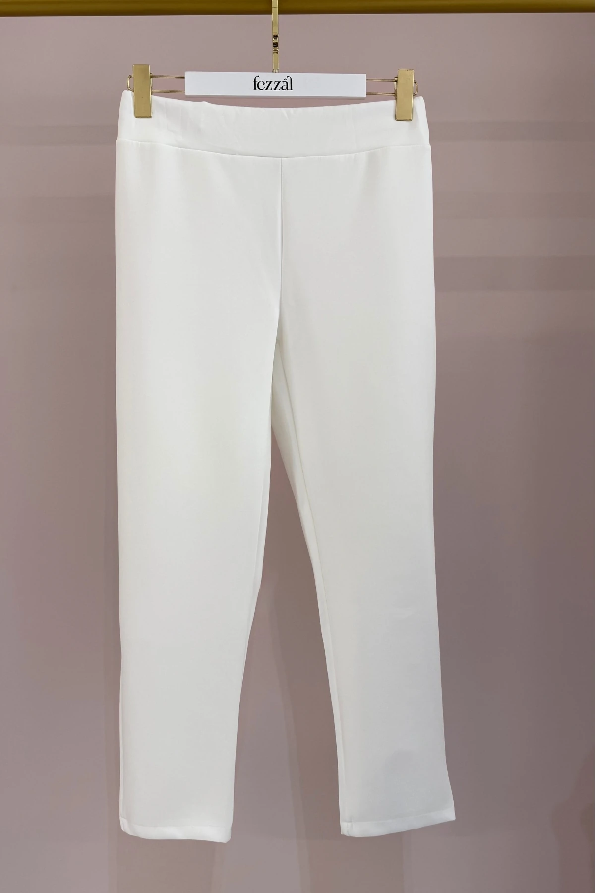 Scuba Pantolon - Beyaz