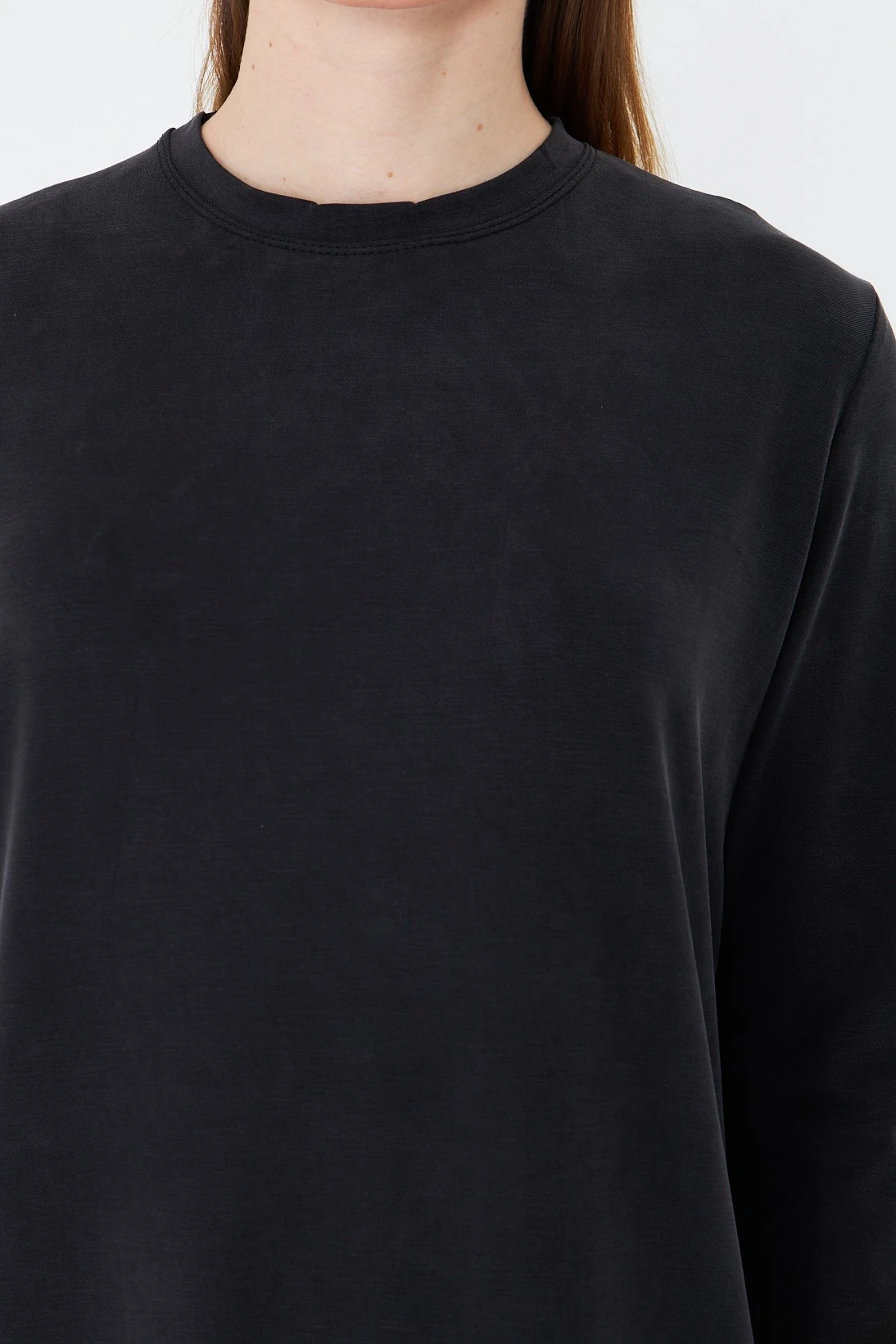 Uzun Kollu Tensel Elbise