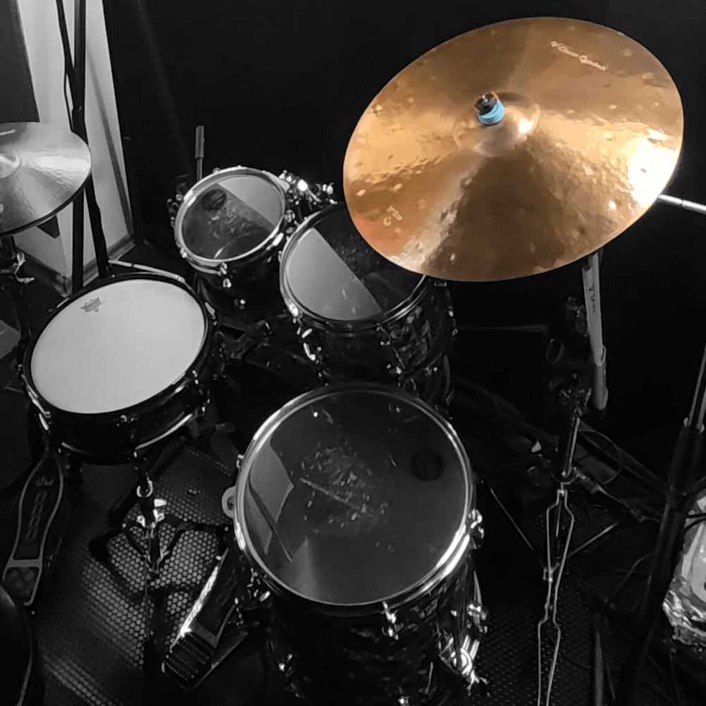 21" Custom Shop Poly-Hammered Raw Ride - 2200 gr