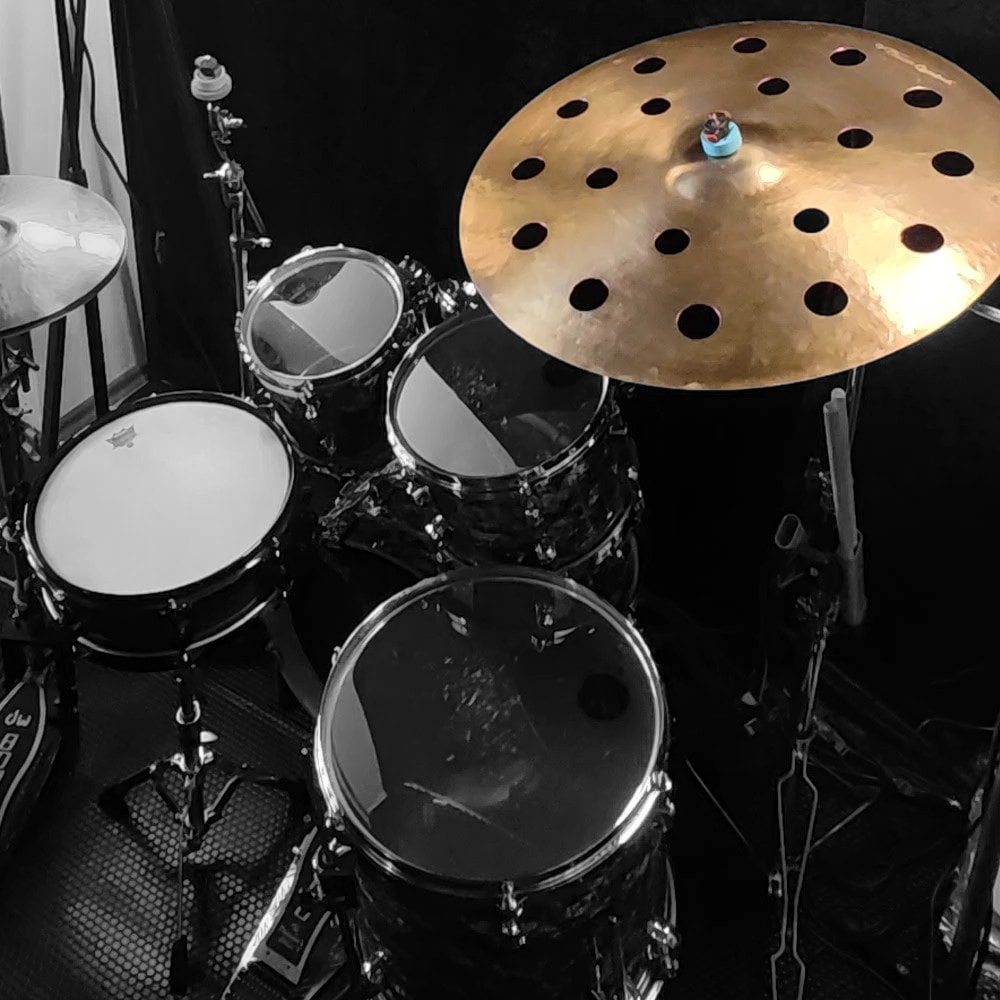 24" Custom Shop Raw Fx Ride with 18 Holes and 2 Sizzles - 2714 gr