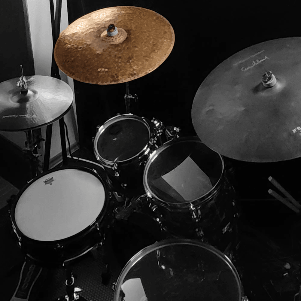 18" Super Dry Poly-Hammered Crash - 1177 gr