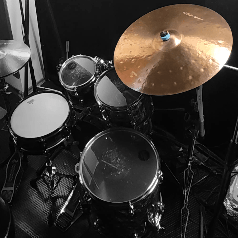 22" Custom Shop Poly-Hammered Raw Ride - 2389 gr