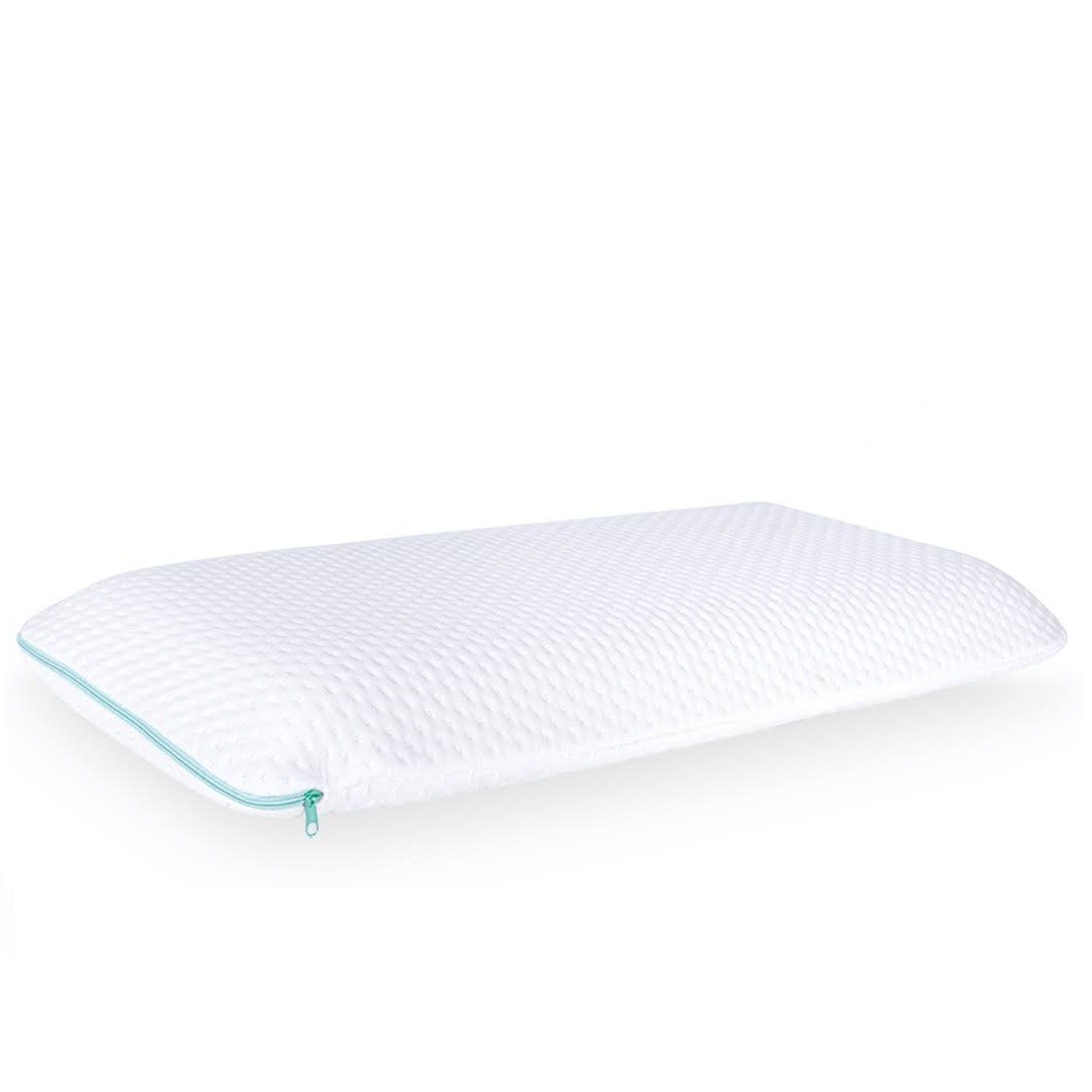 Viscotex Visco Hava Kanallı Çocuk Yastığı, 66x33x6 cm, OEKO-TEX Sertifikalı, Ortopedik Uyku Yastığı, Kids Pillow, Turkuaz-Beyaz