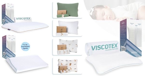 Viscotex Ortopedik Visco Çocuk Yastık ve Kılıflarını Keşfedin!