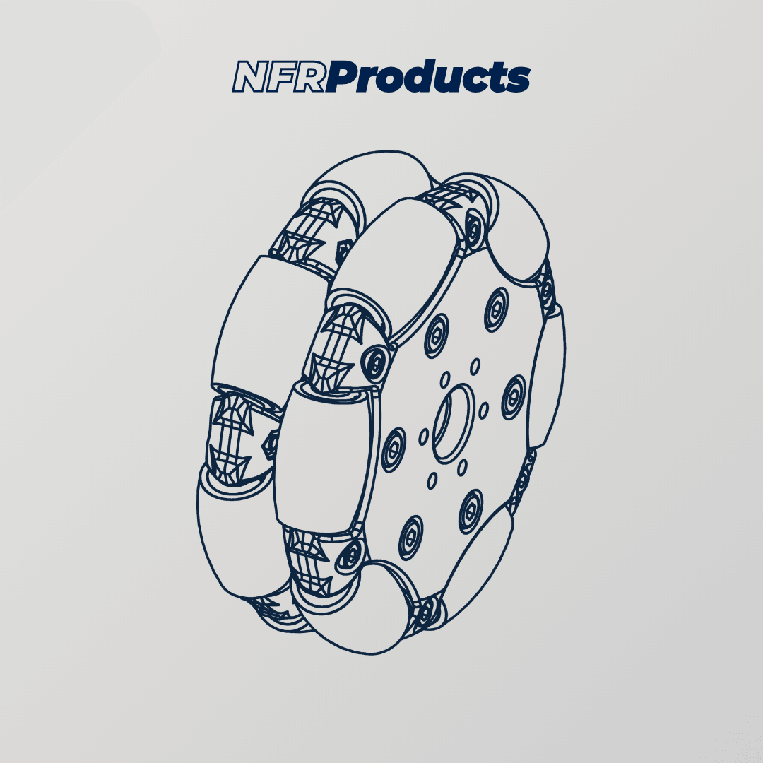 Omni Wheel (100mm Diameter)