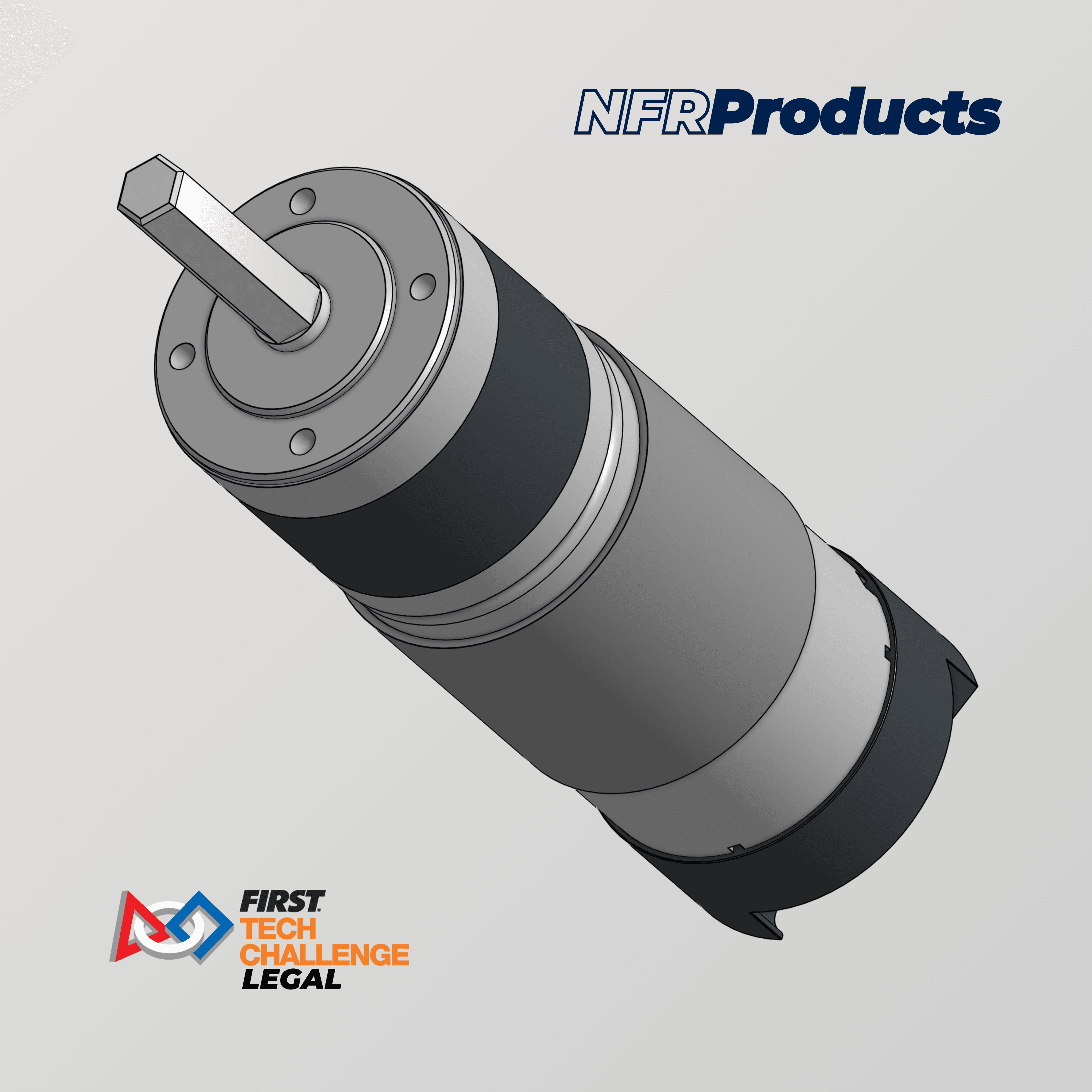 Yuksel 12V DC Motor & Planetary Gearbox (19.2/1 Gearbox)(Pre-Order)