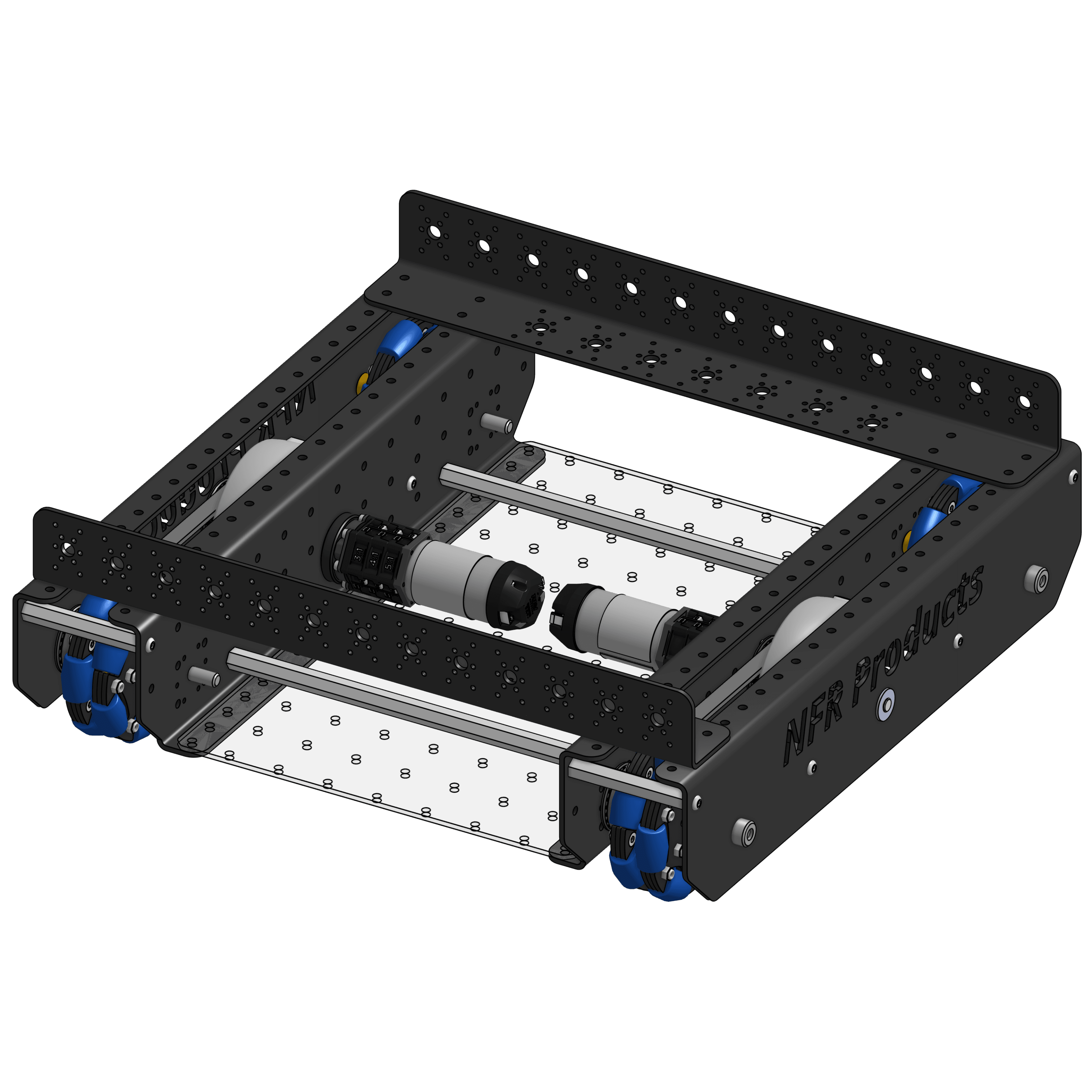 Omni Wheeled Drive Base for FTC 2023 (Motors not included)