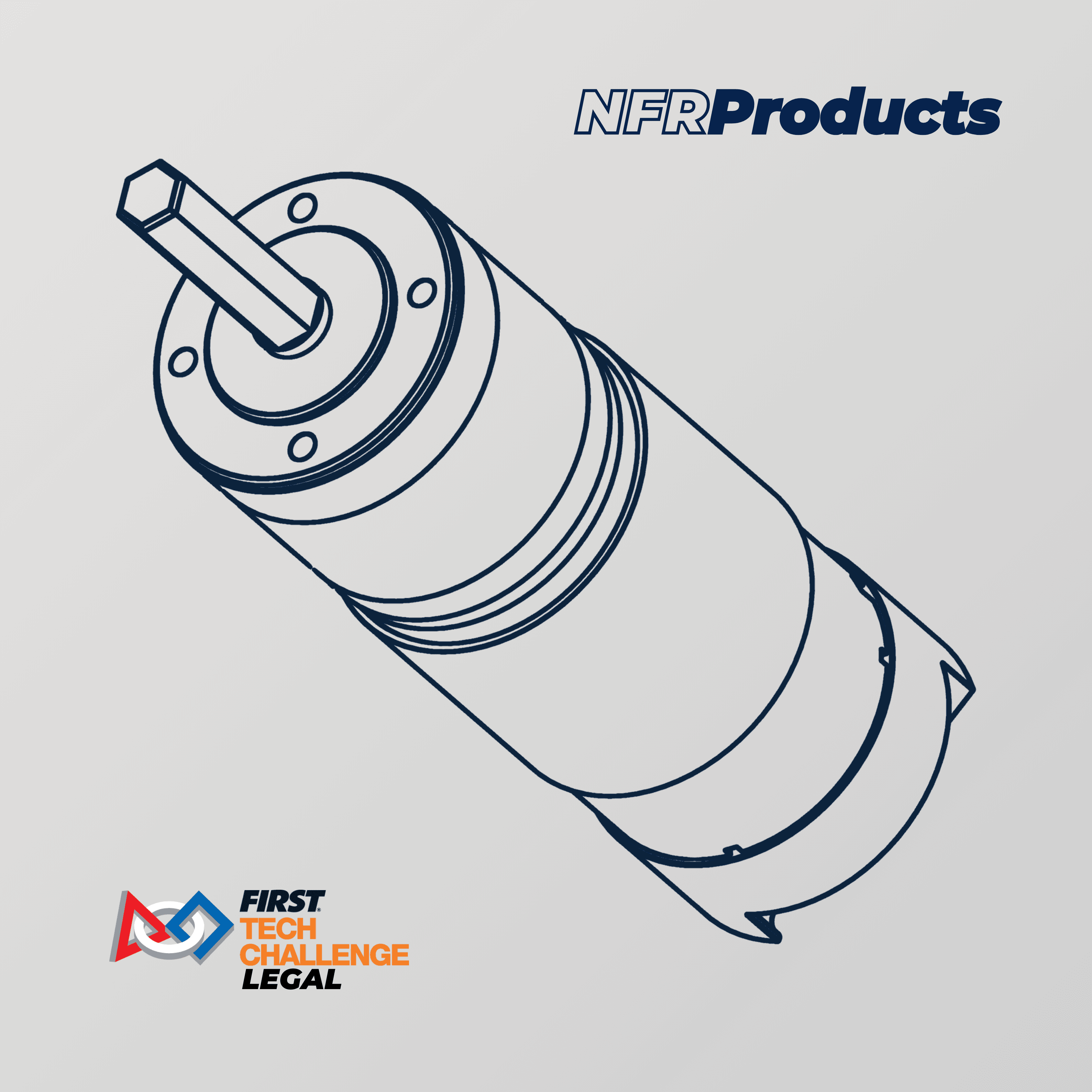 Yuksel 12V DC Motor & Planetary Gearbox (19.2/1 Gearbox)(Pre-Order)