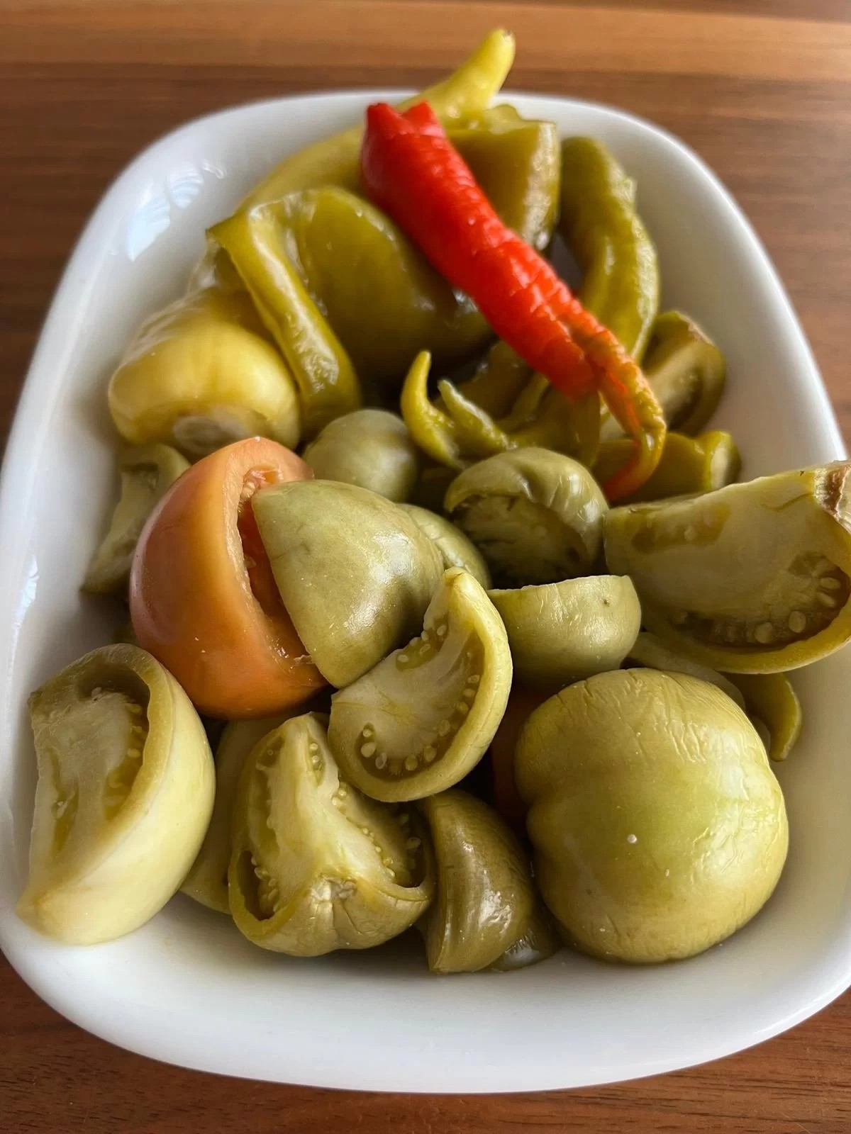 Yeşil Domates Turşusu