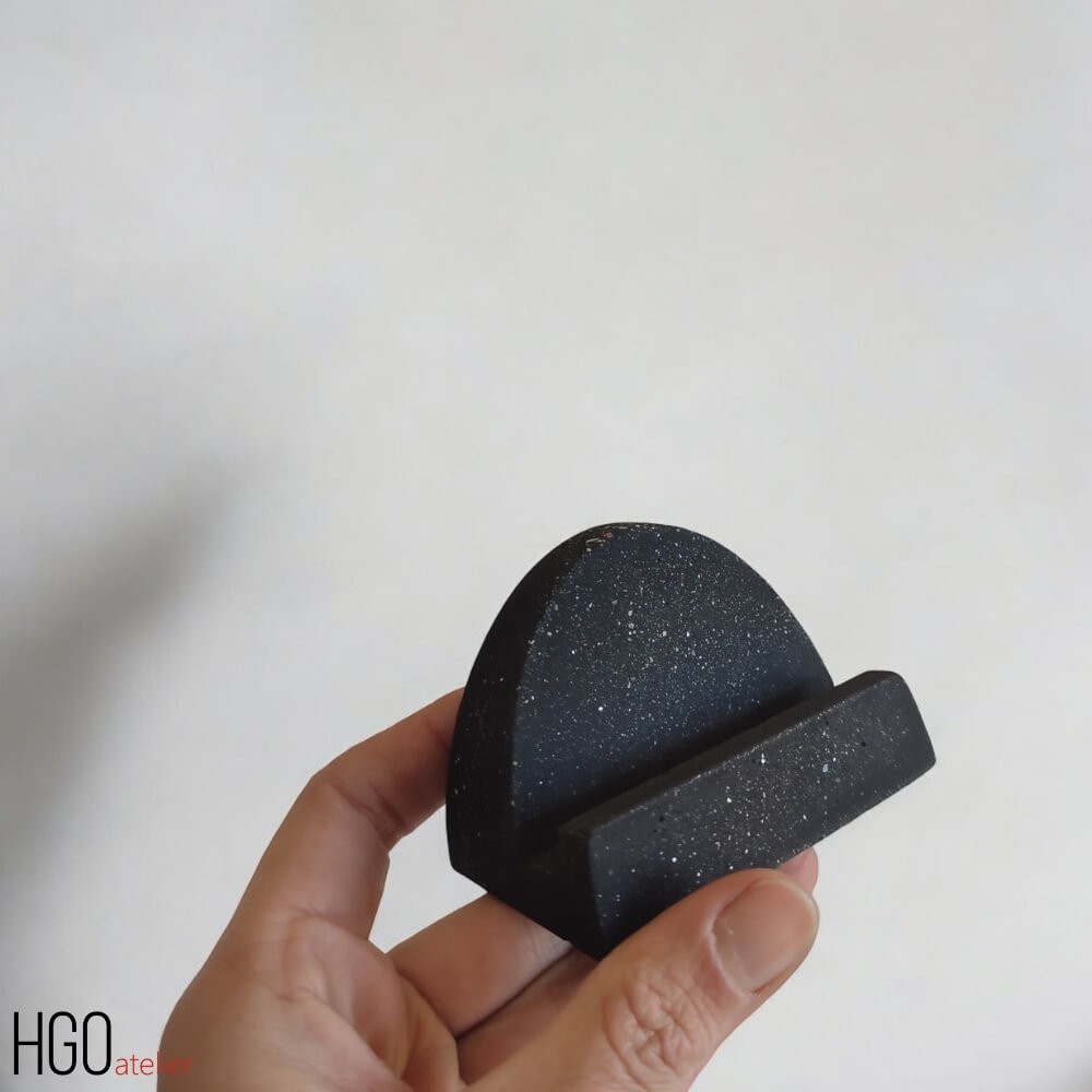 Phi - Mini Telefon Standı | Beton