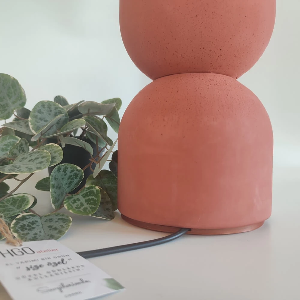 U2 Concrete Lighting - Clay Red