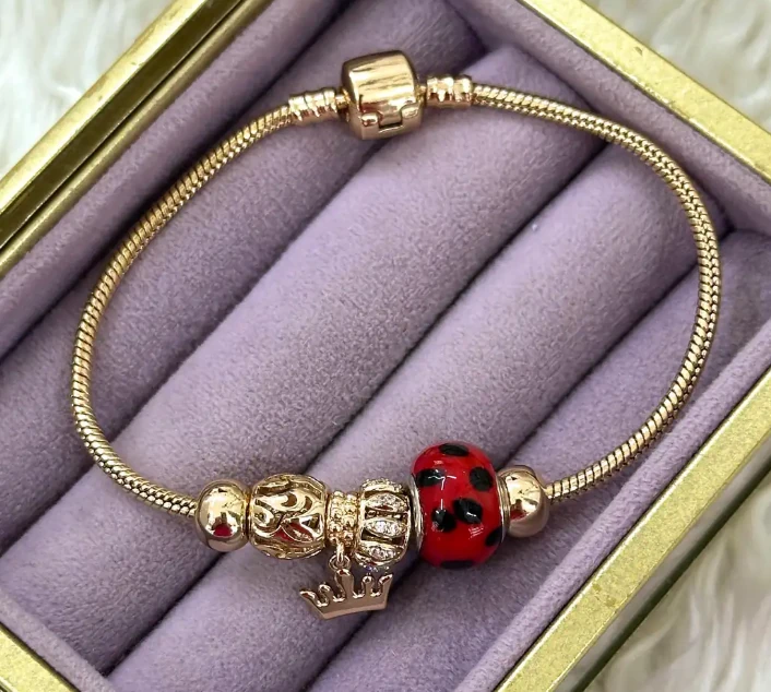 Xuping Charm Bileklik Taşlı ve Figürlü (18.5cm)