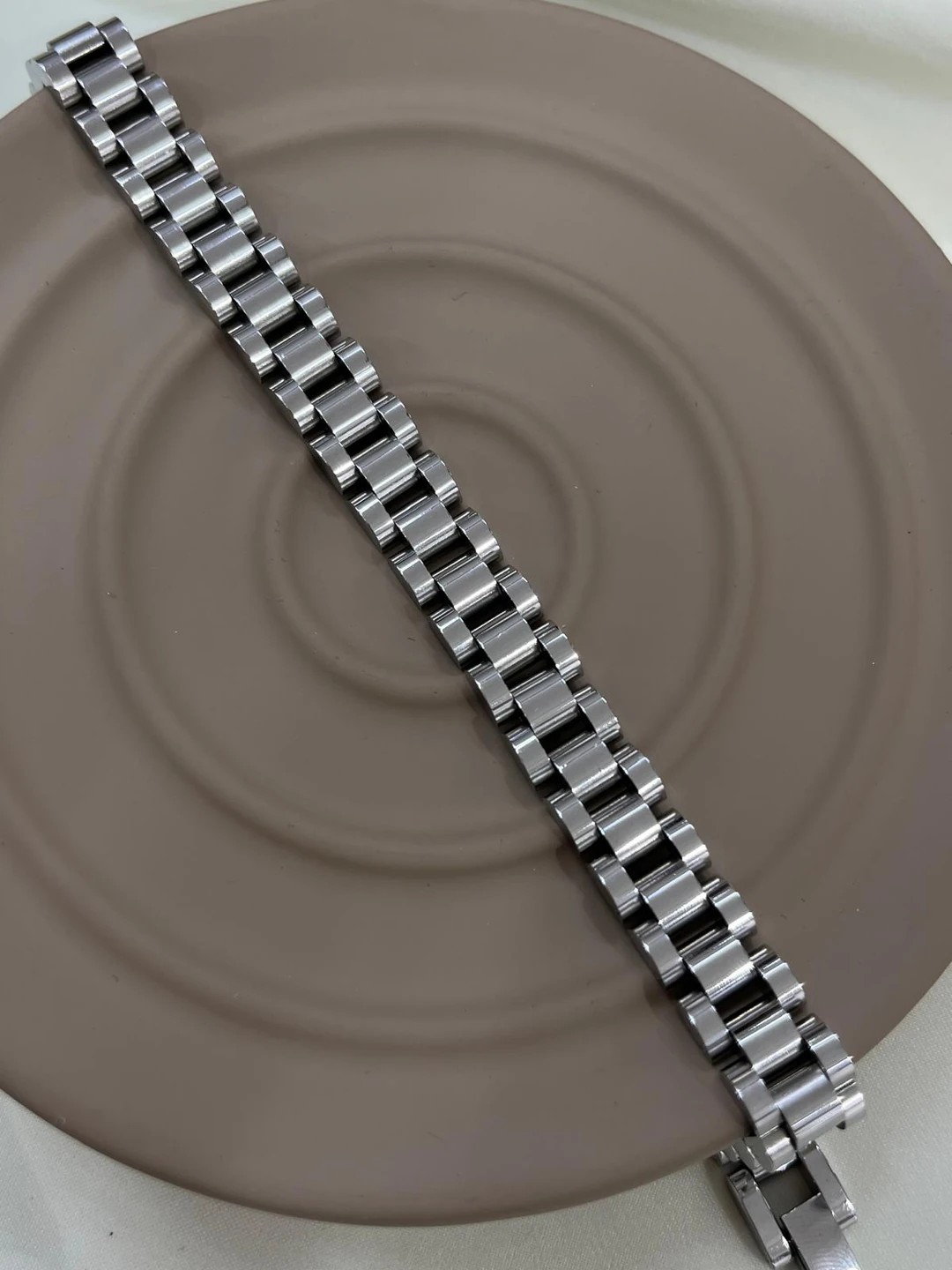 Özel Seri Çelik Silver Erkek Bileklik