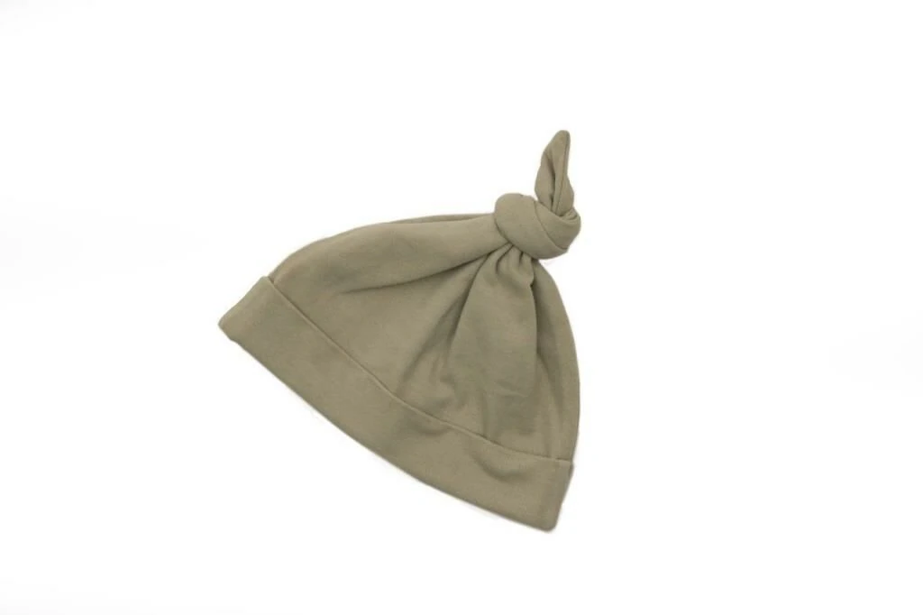 I'm Natural Organik Pamuklu Bereli Tavşan Nakışlı Patikli 3'lü Bebek Kışlık Takım Set - 111535 Ceviz-Nar