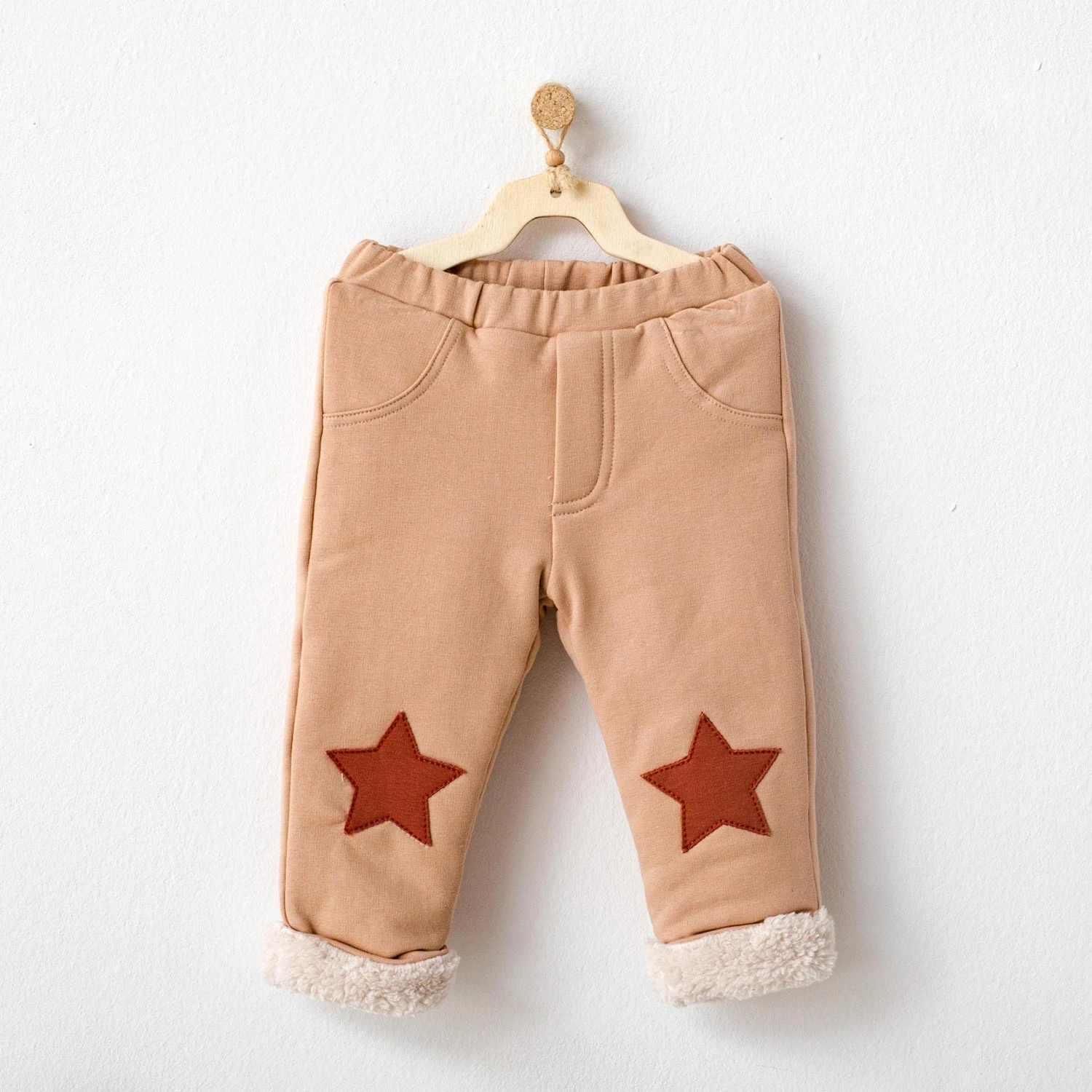 Andy Wawa Erkek Bebek İçi Peluş Dolgulu Kışlık Pantolon - AC21095