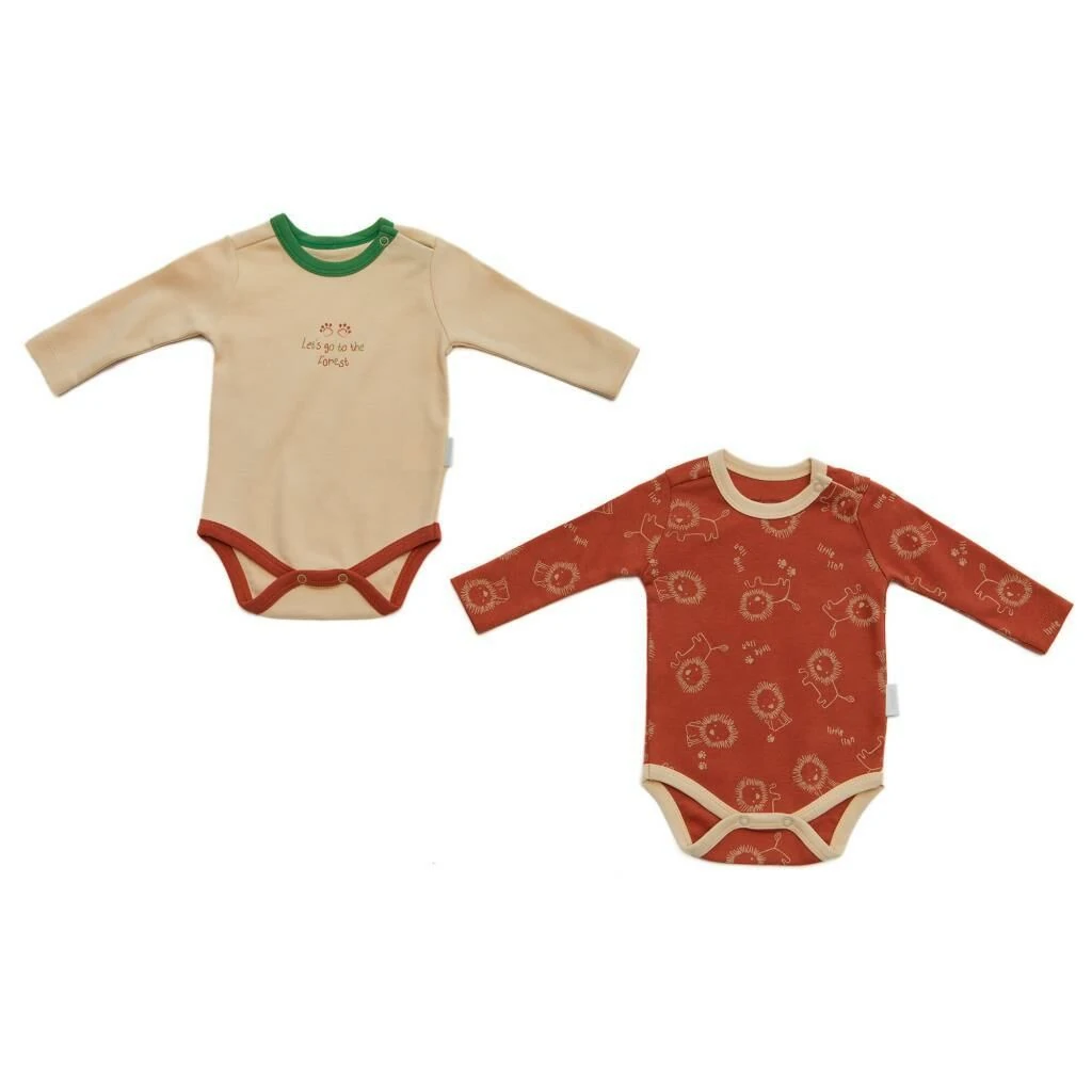 Andy Wawa Erkek Bebek Kışlık 2'li Zıbın Set Tarçın Bej - AC22242