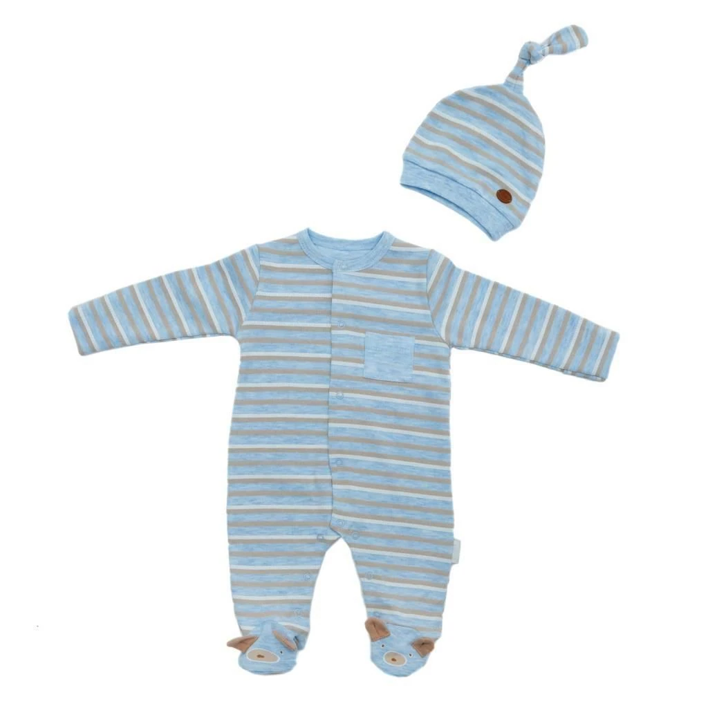 Andy Wawa Yenidoğan Prematüre Erkek Bebek Bereli Kışlık Tulum- AC22333